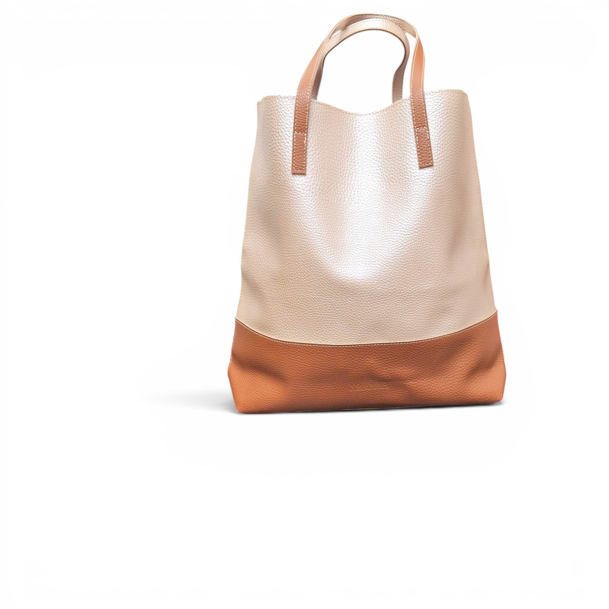 Leather tote