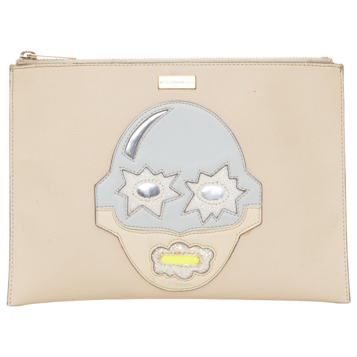 Stella McCartney Vegan leather clutch bag