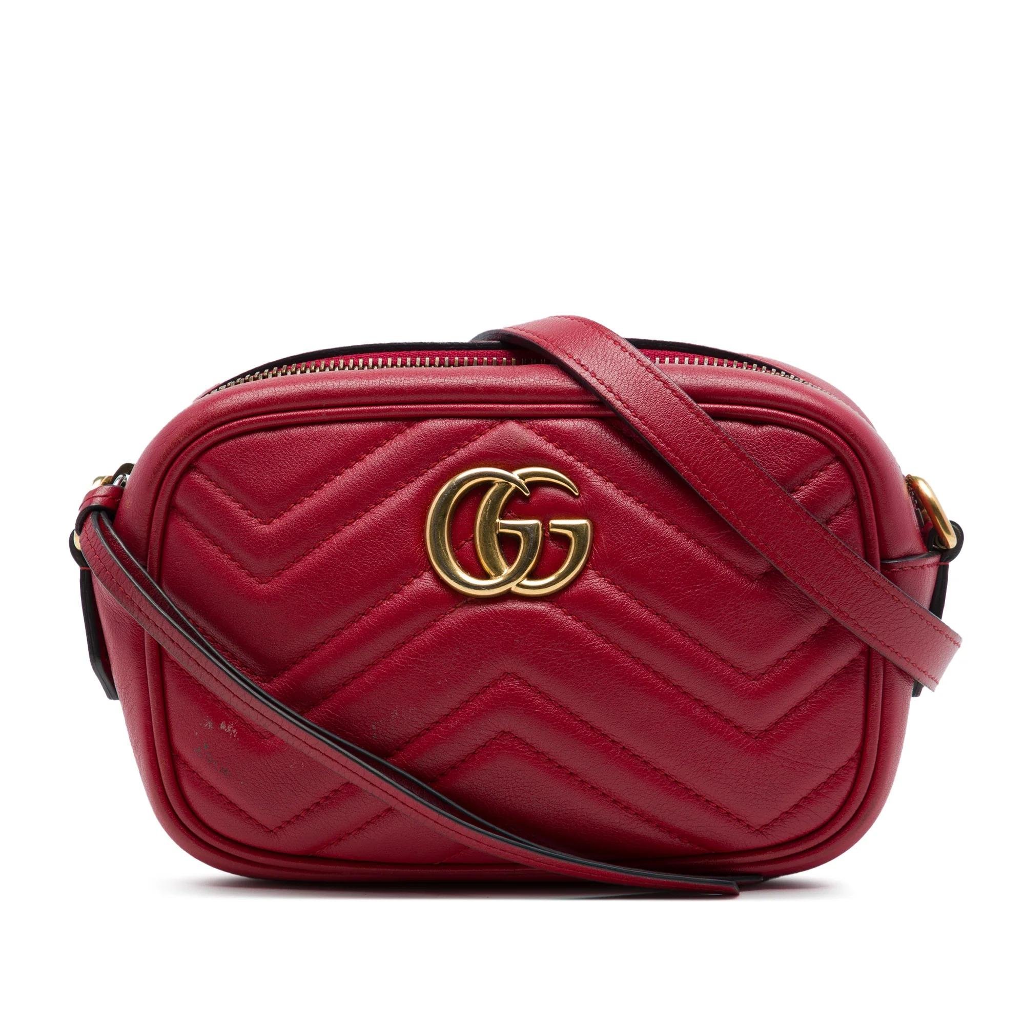 GG Marmont leather crossbody bag