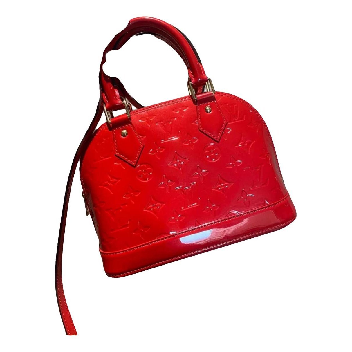 Alma BB patent leather handbag