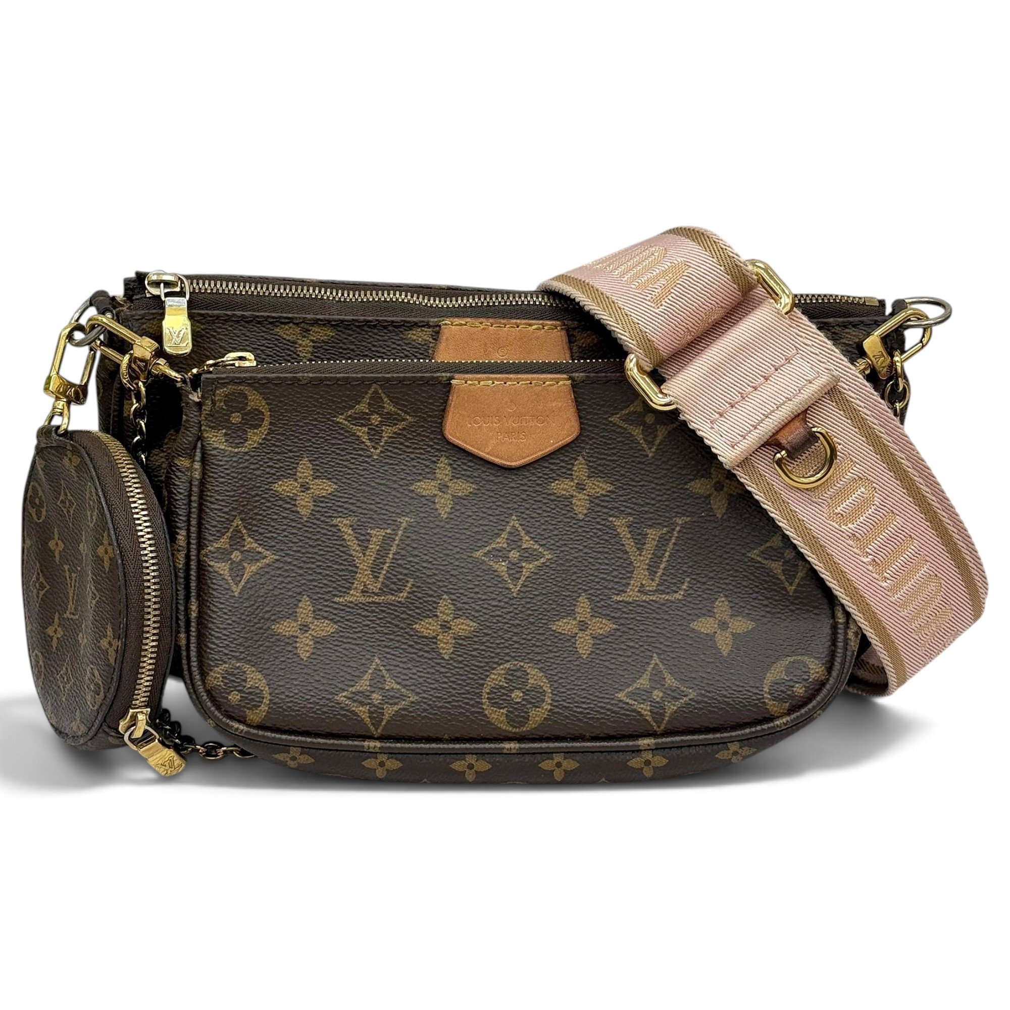 Multi Pochette Accessoires leather handbag