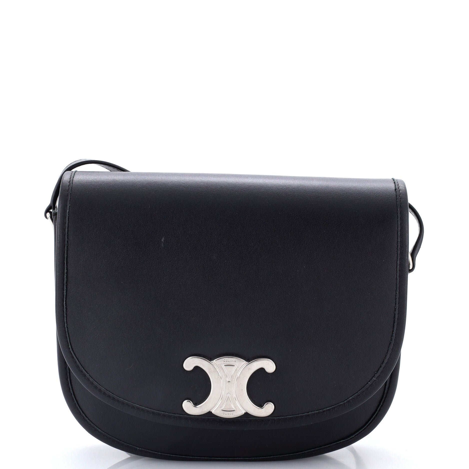 Besace Triomphe Shoulder Bag Leather Medium