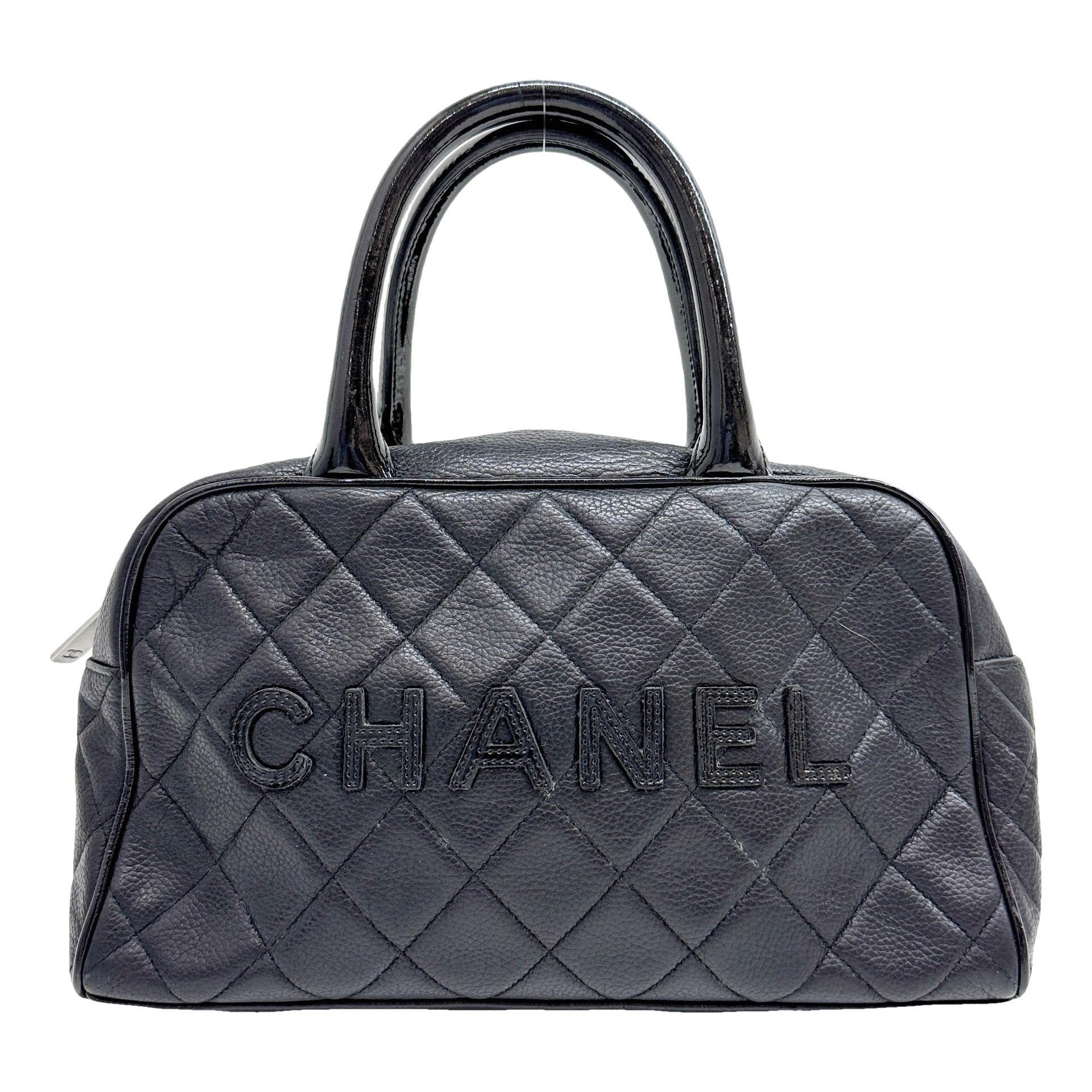 Bowling Bag leather handbag