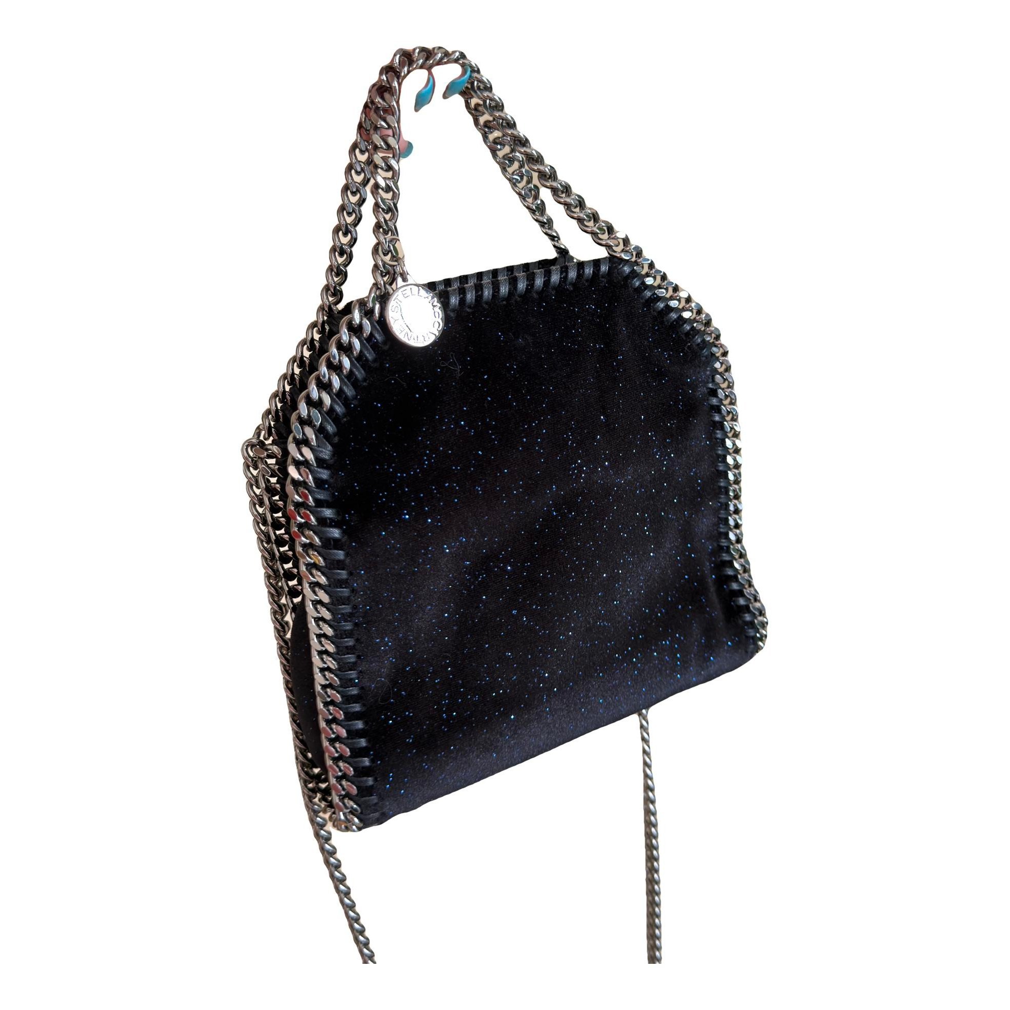 Falabella velvet crossbody bag