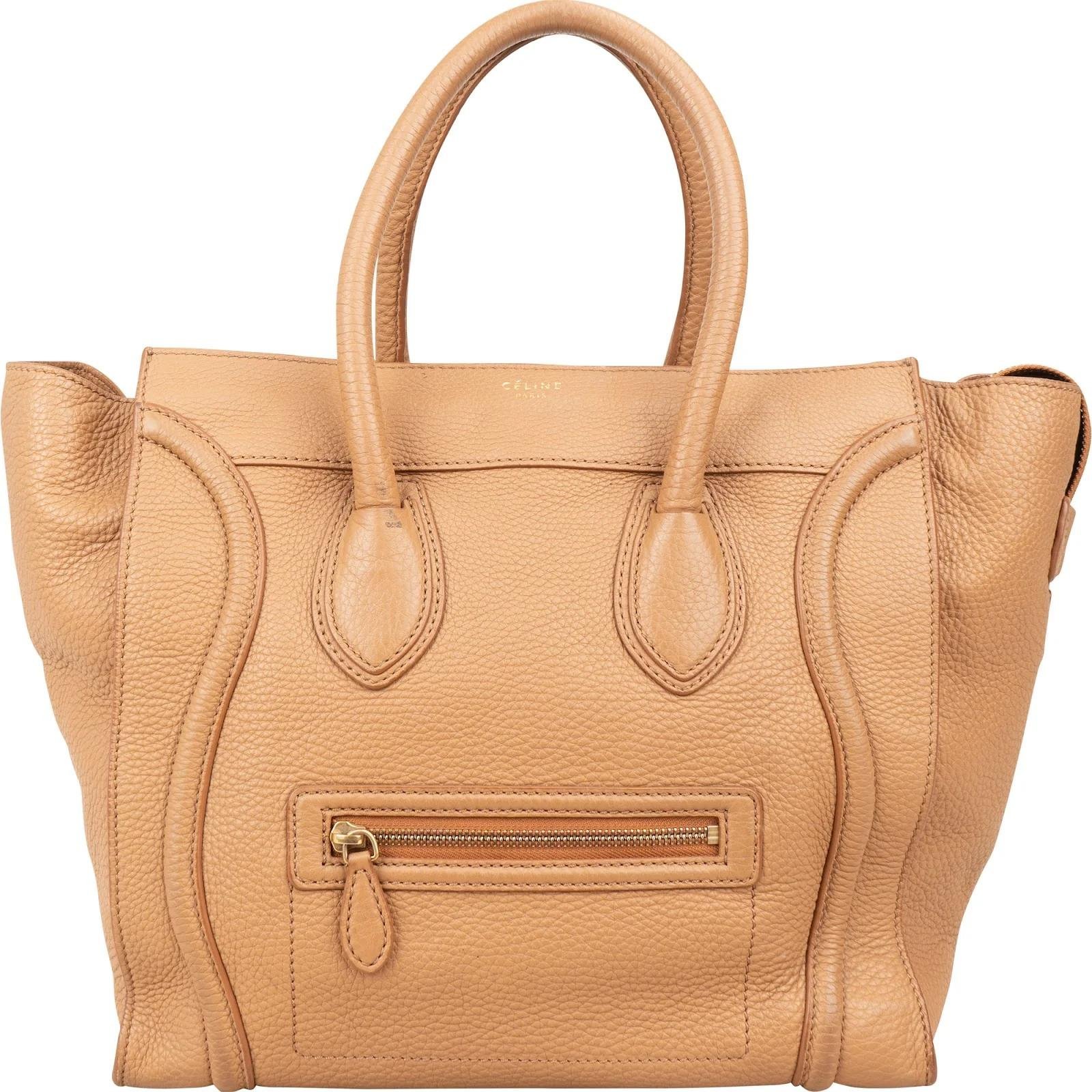 Celine Luggage leather handbag