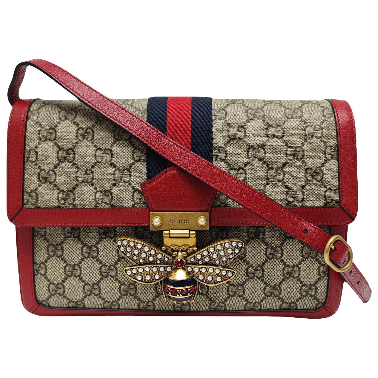 Queen Margaret leather crossbody bag