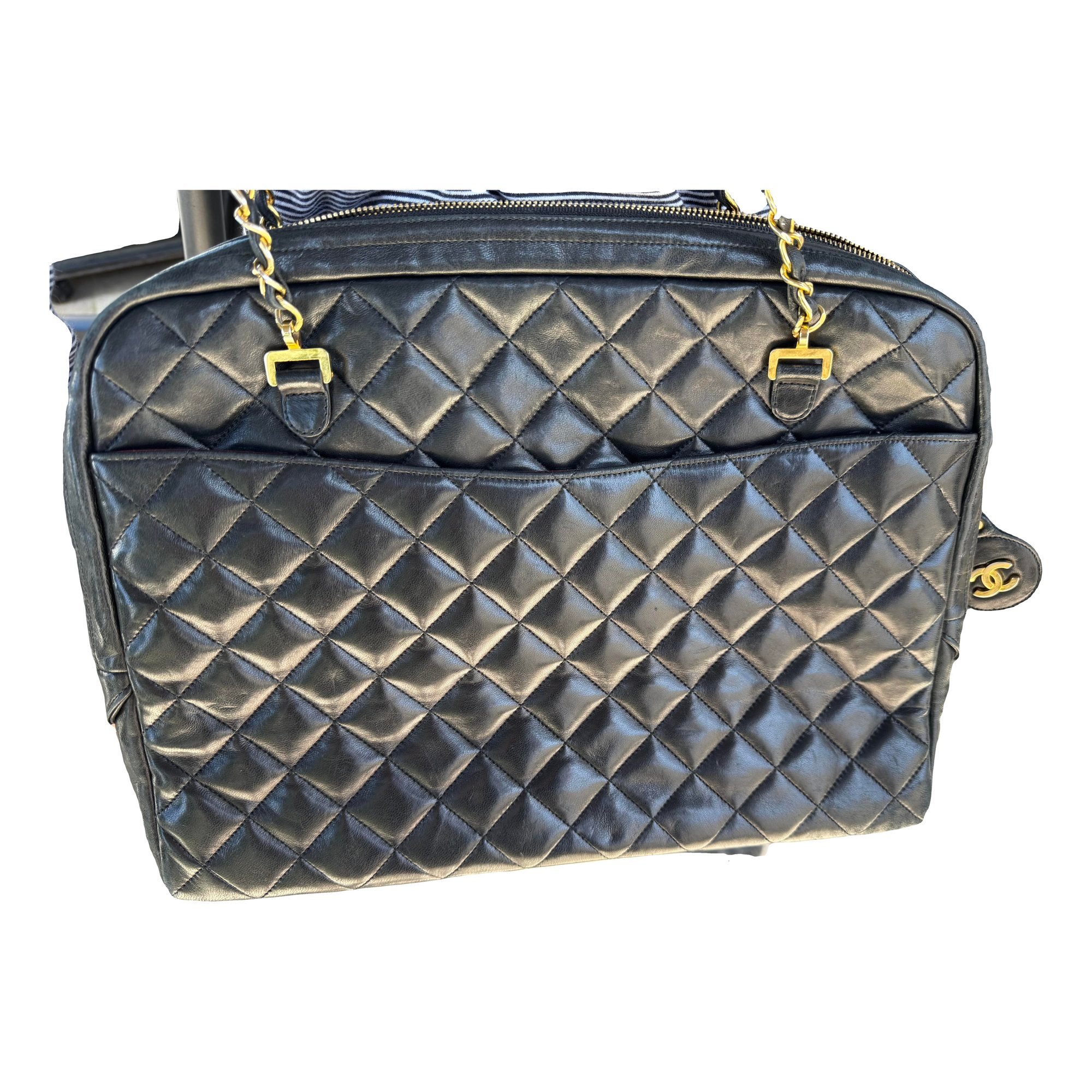 Leather handbag