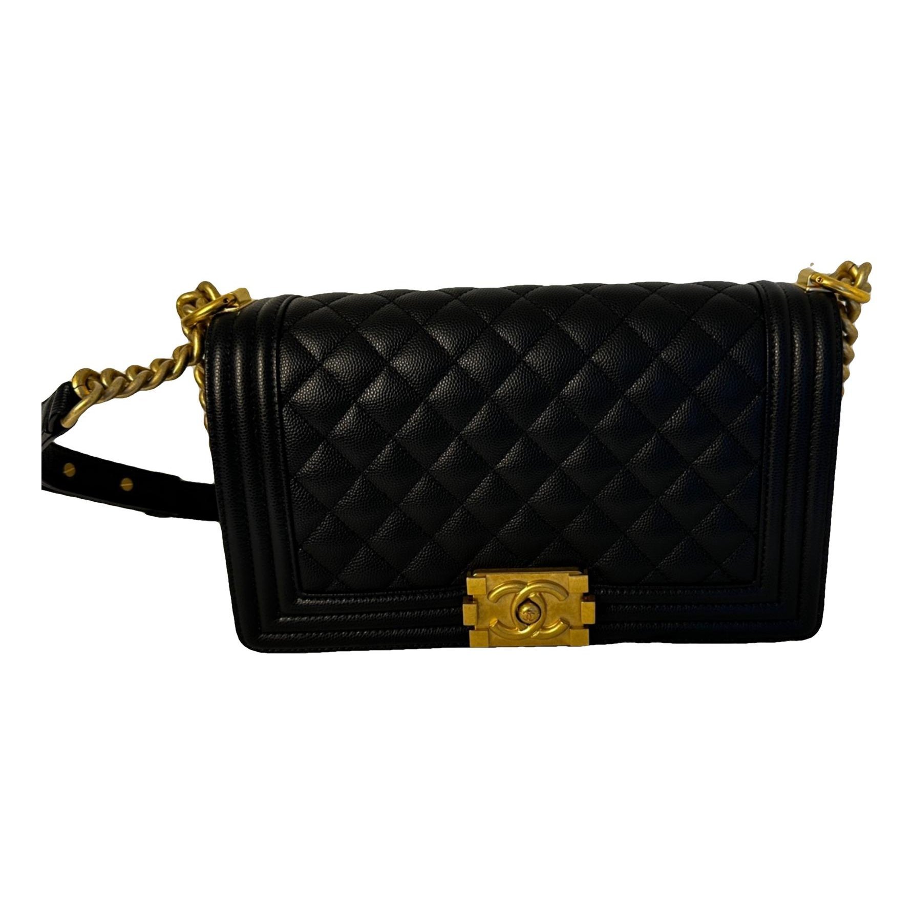 Boy leather crossbody bag