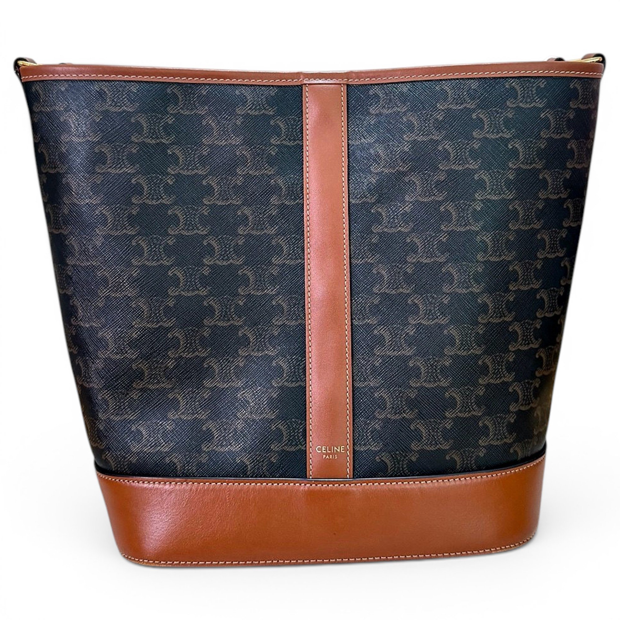 SAC SEAU leather handbag