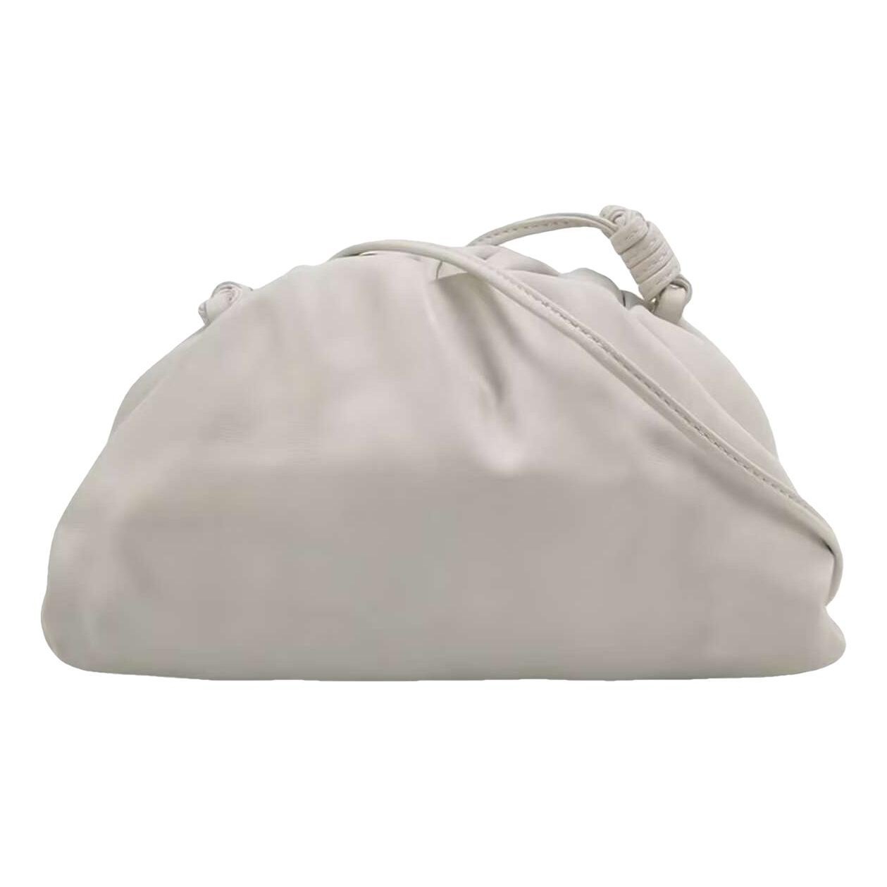 Pouch leather handbag
