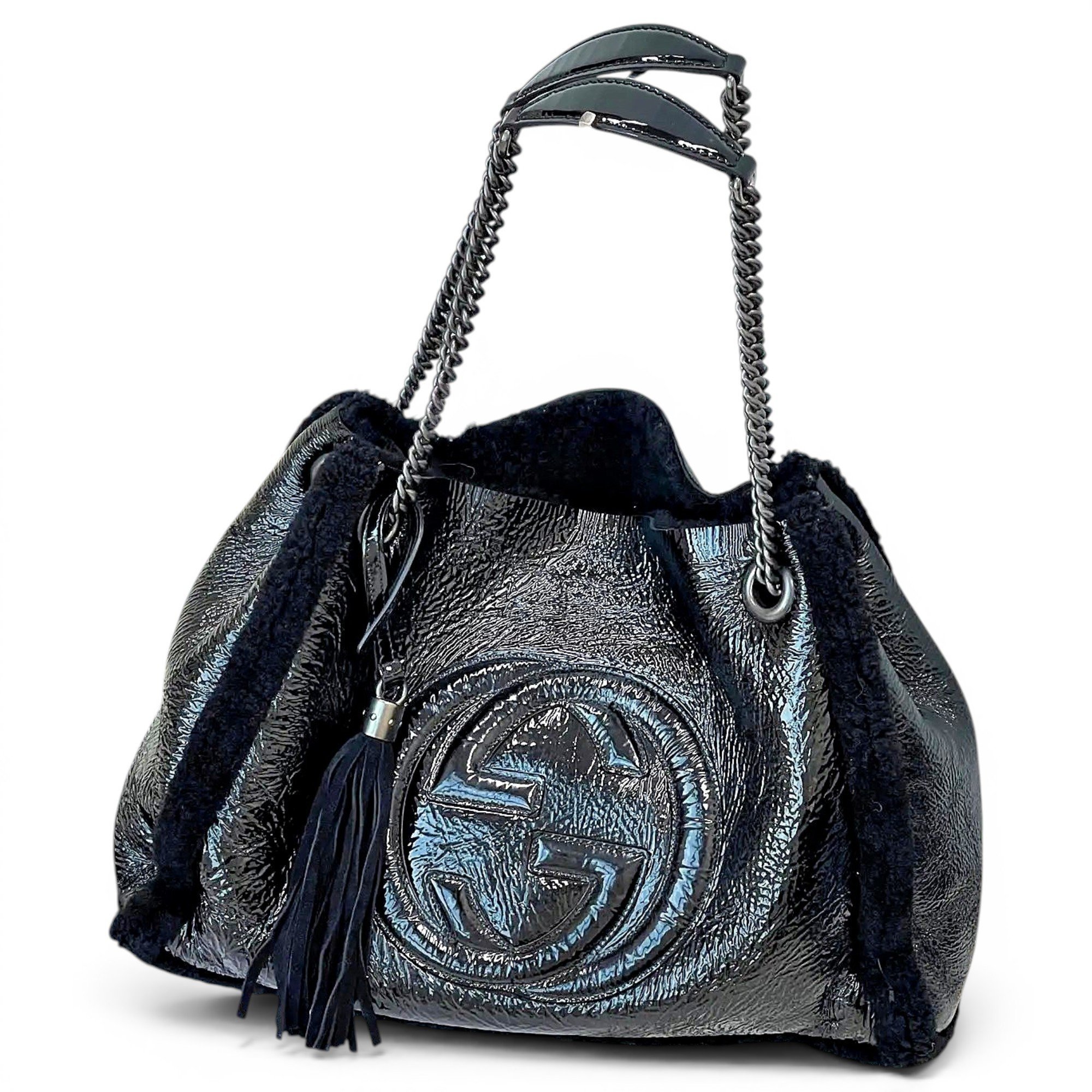 Soho leather tote