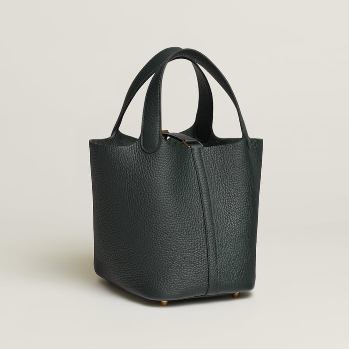 Vert Foncé Picotin Lock 18 Bag