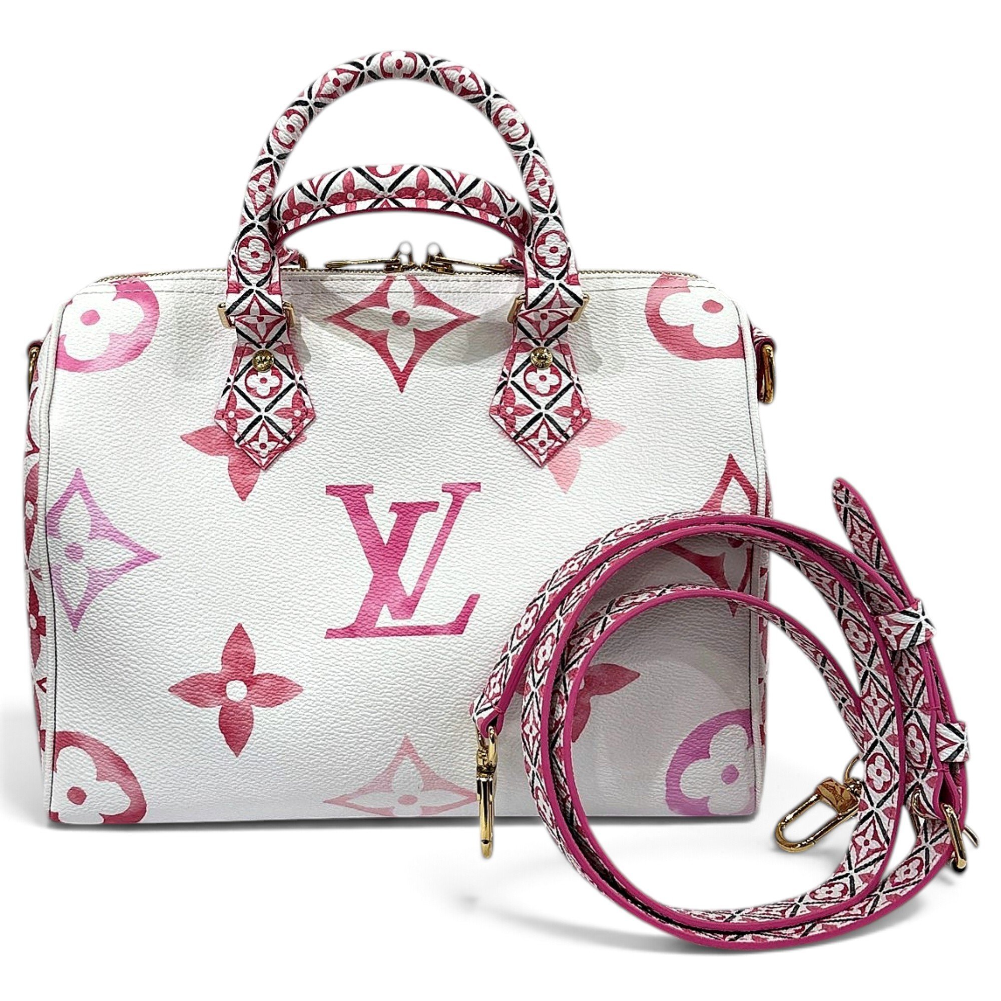 Speedy Bandoulière leather crossbody bag