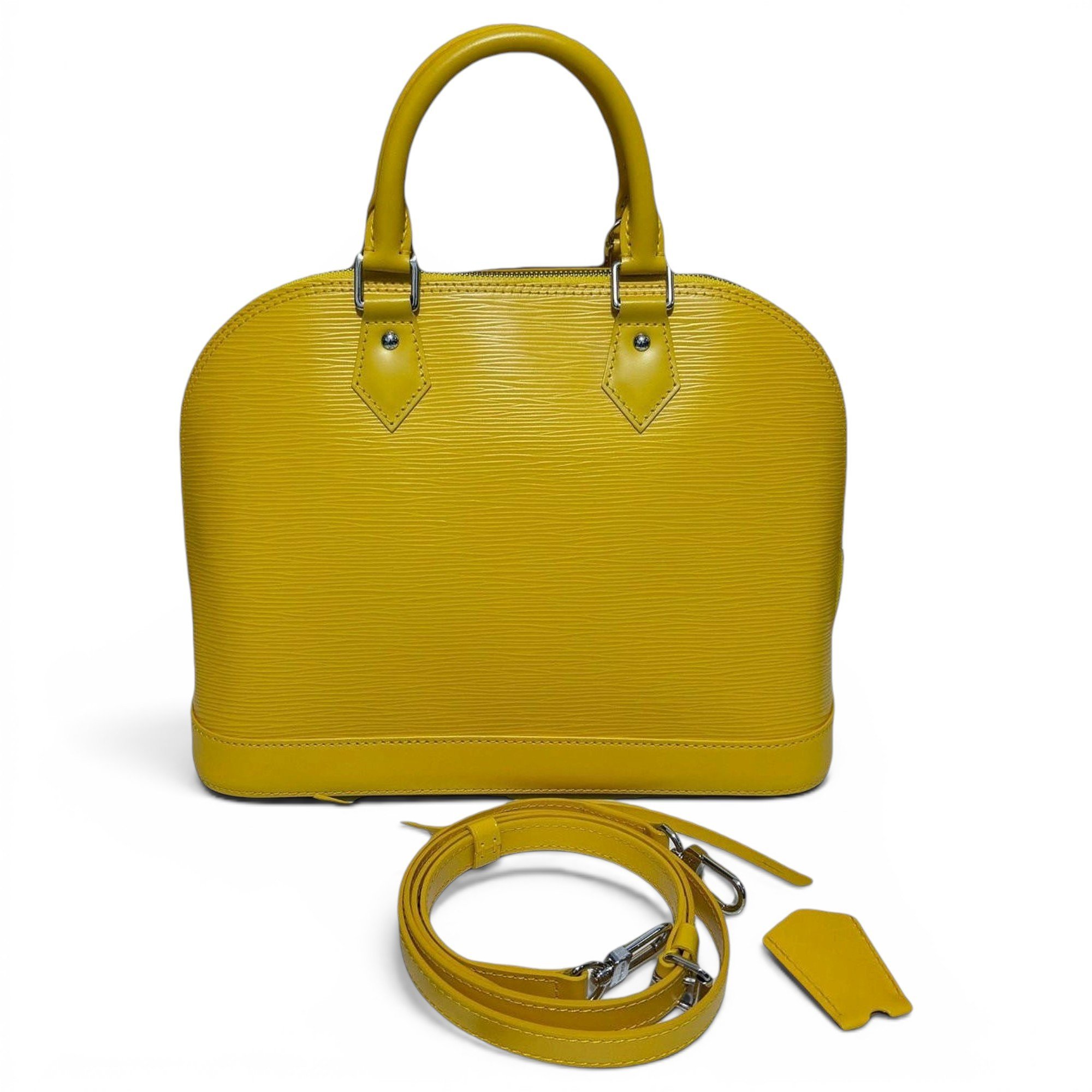 Alma leather handbag
