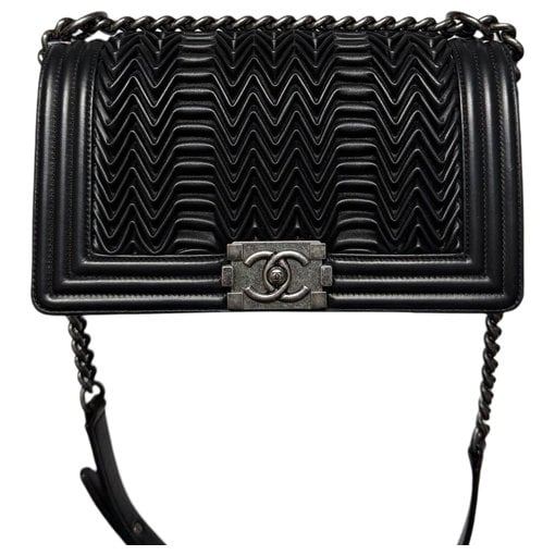 Boy leather crossbody bag