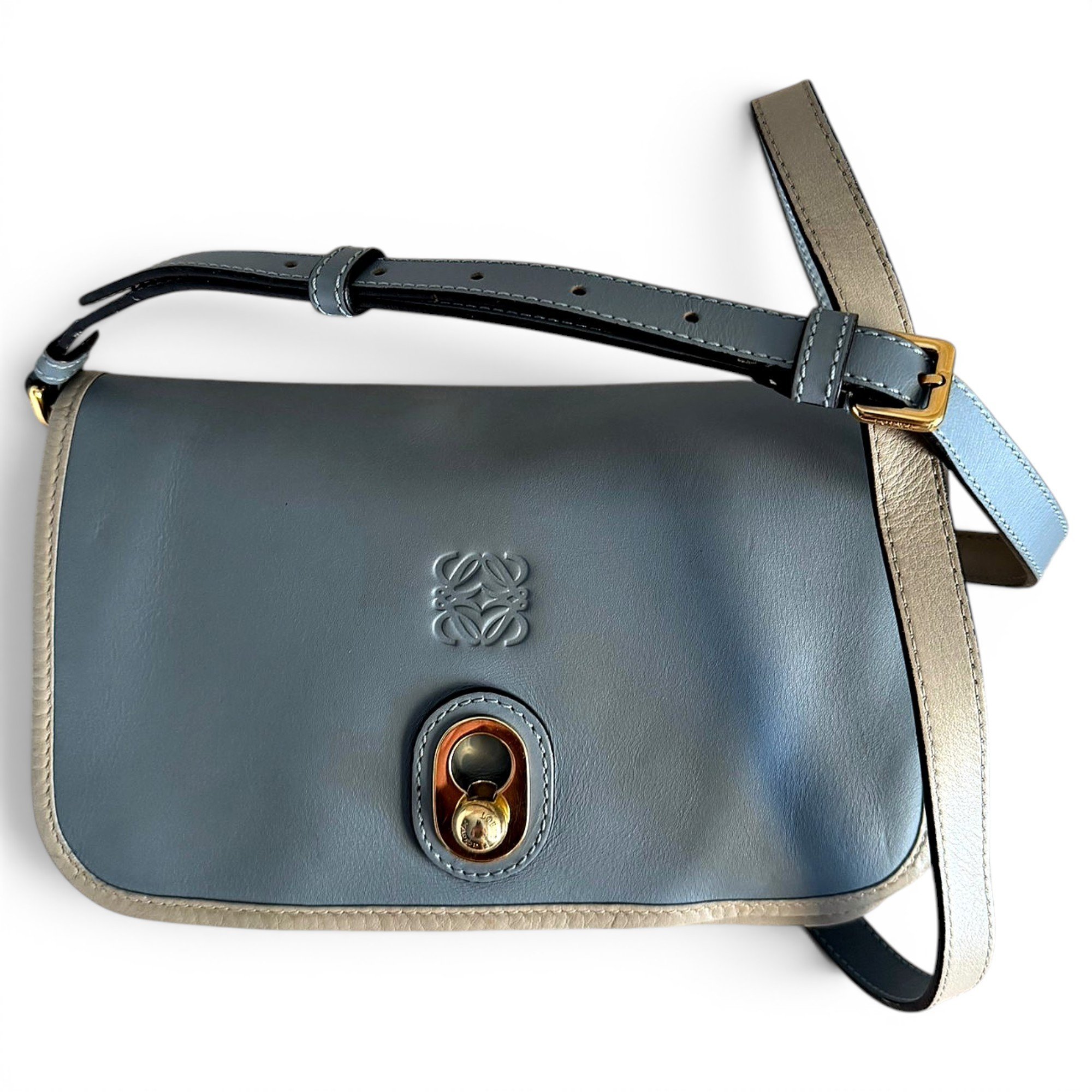 Leather crossbody bag