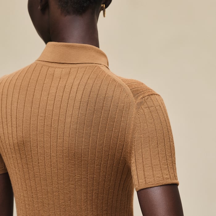 Brun Mahogany Short-sleeve Polo Shirt