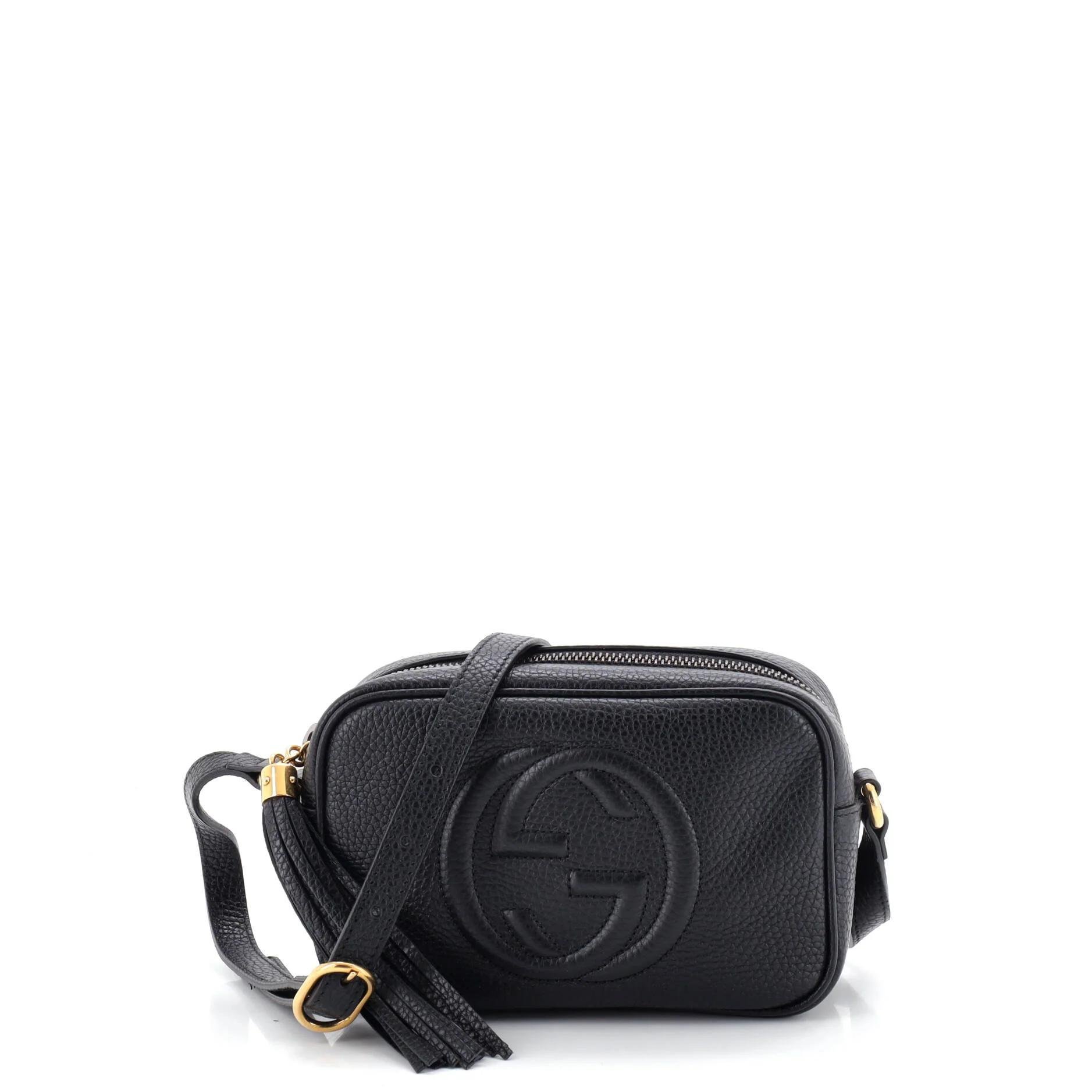 Leather crossbody bag