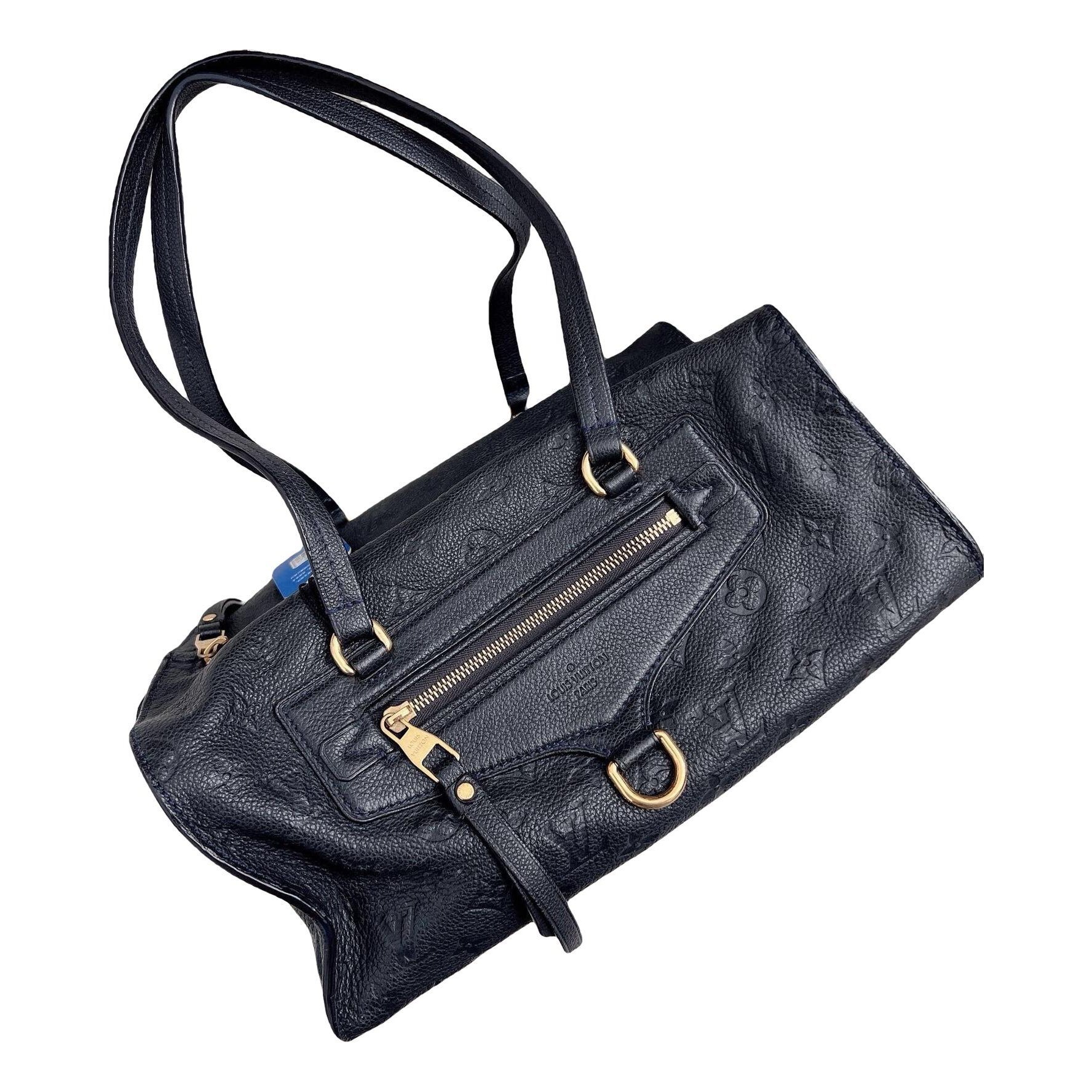 Lumineuse leather handbag