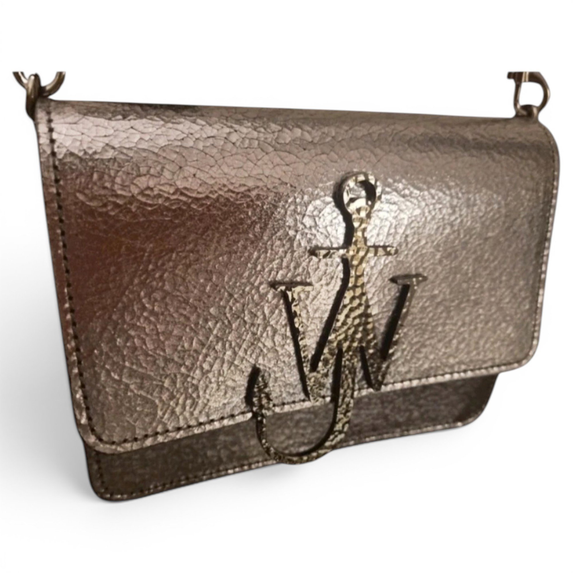 JW Anderson Anchor leather crossbody bag