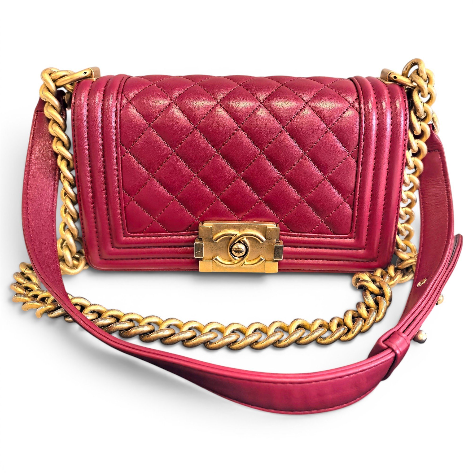 Boy leather handbag