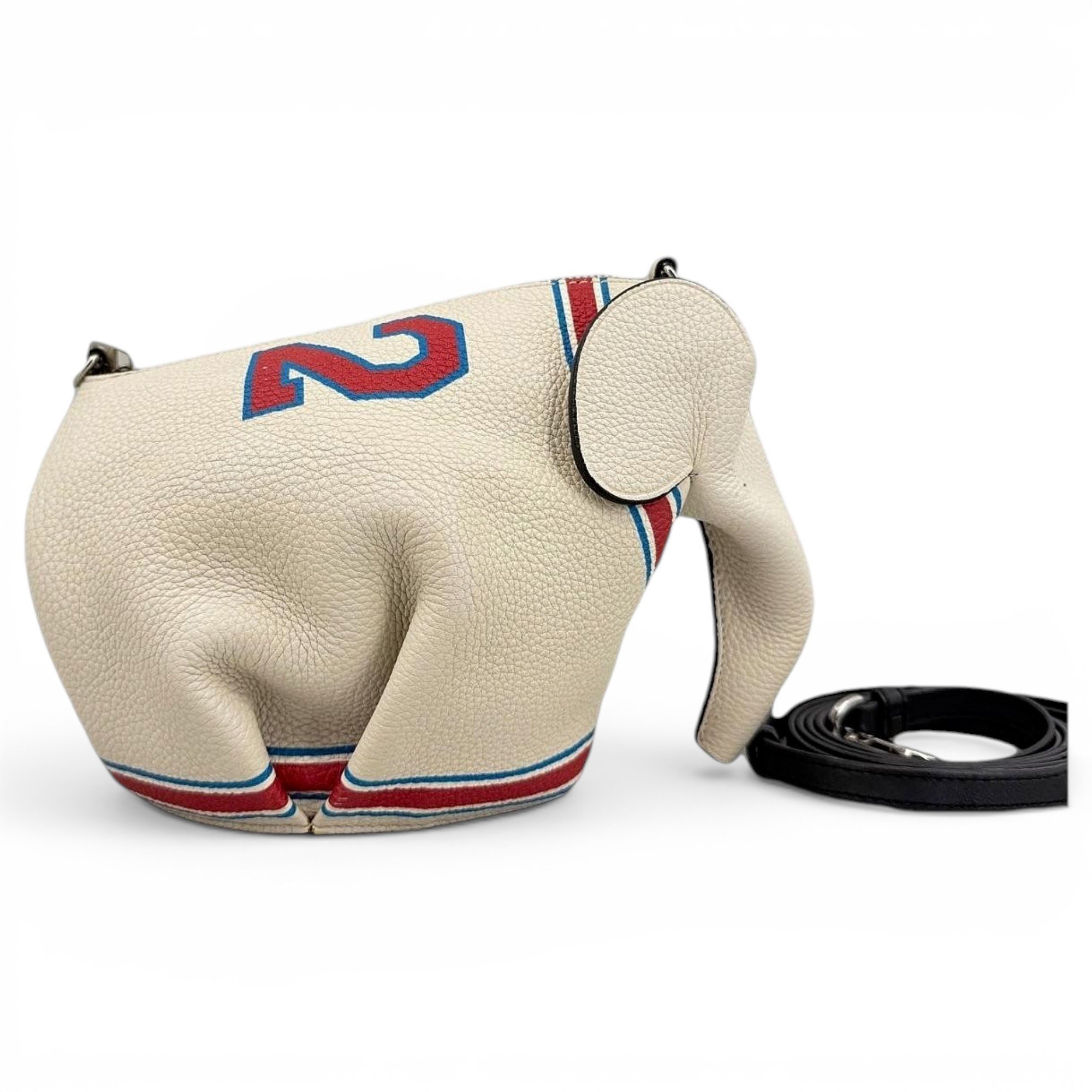 Animals leather handbag