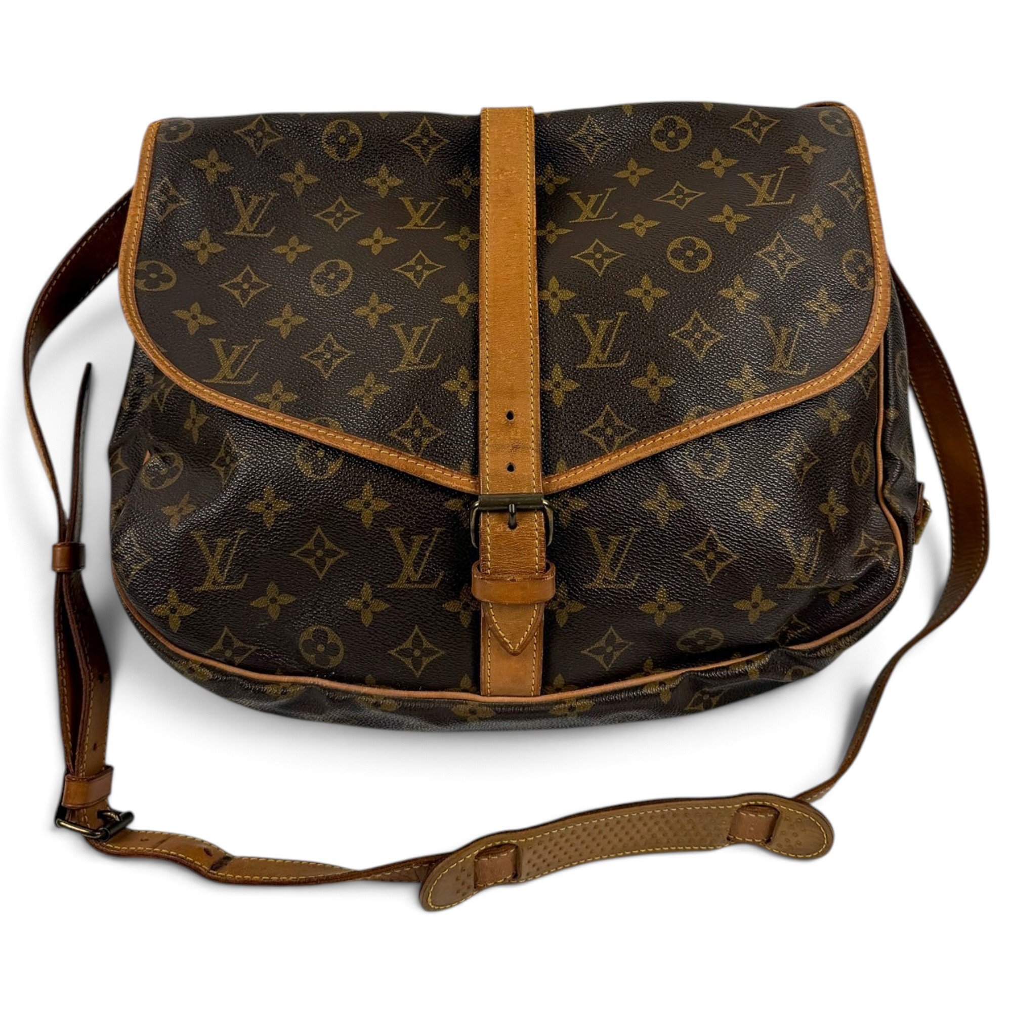 Louis Vuitton Saumur leather crossbody bag