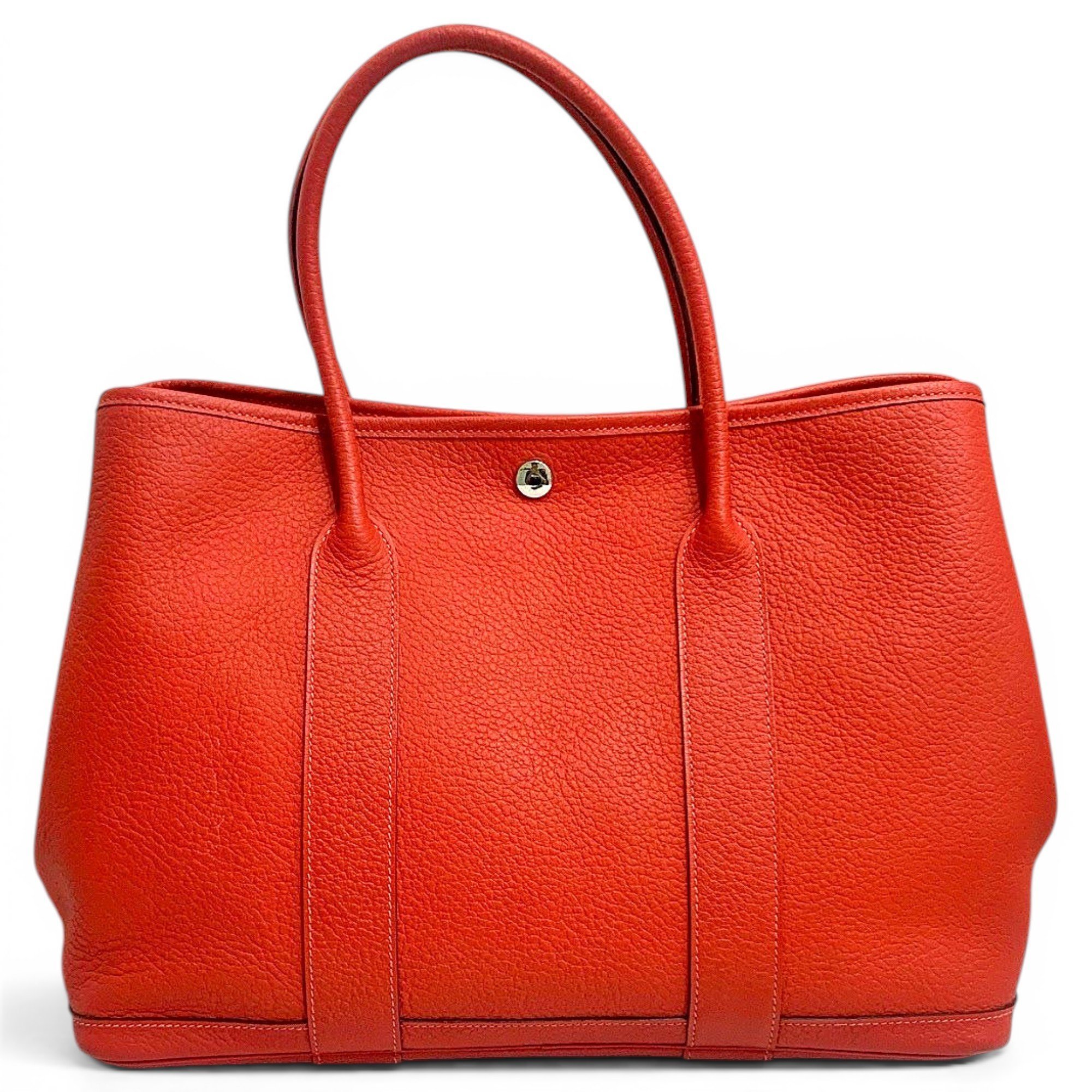 Garden Party leather handbag