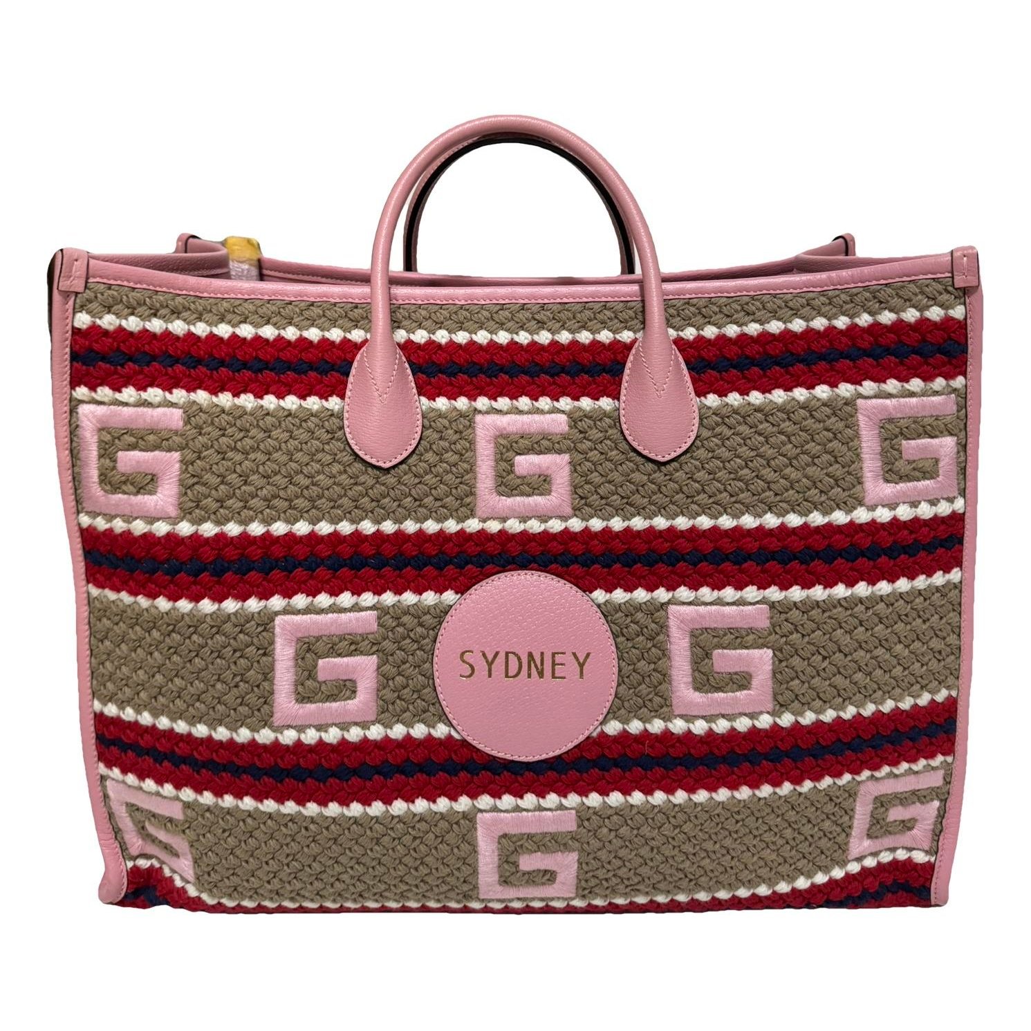 Leather tote