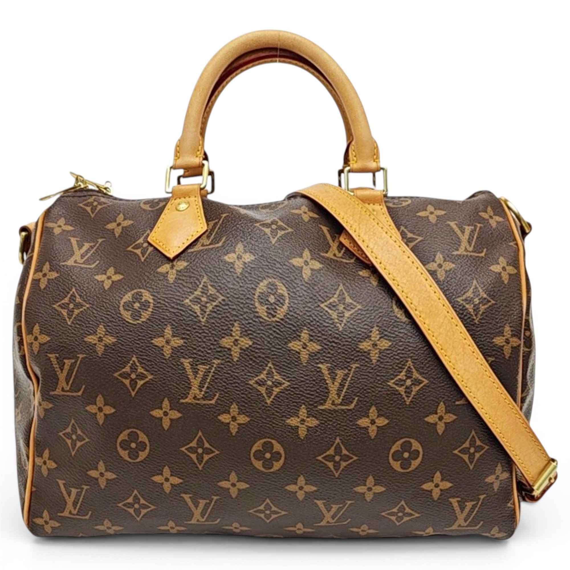 Nano Speedy / Mini HL leather handbag