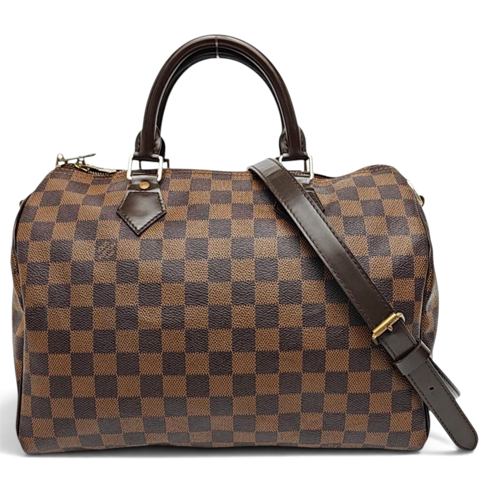 Nano Speedy / Mini HL leather handbag