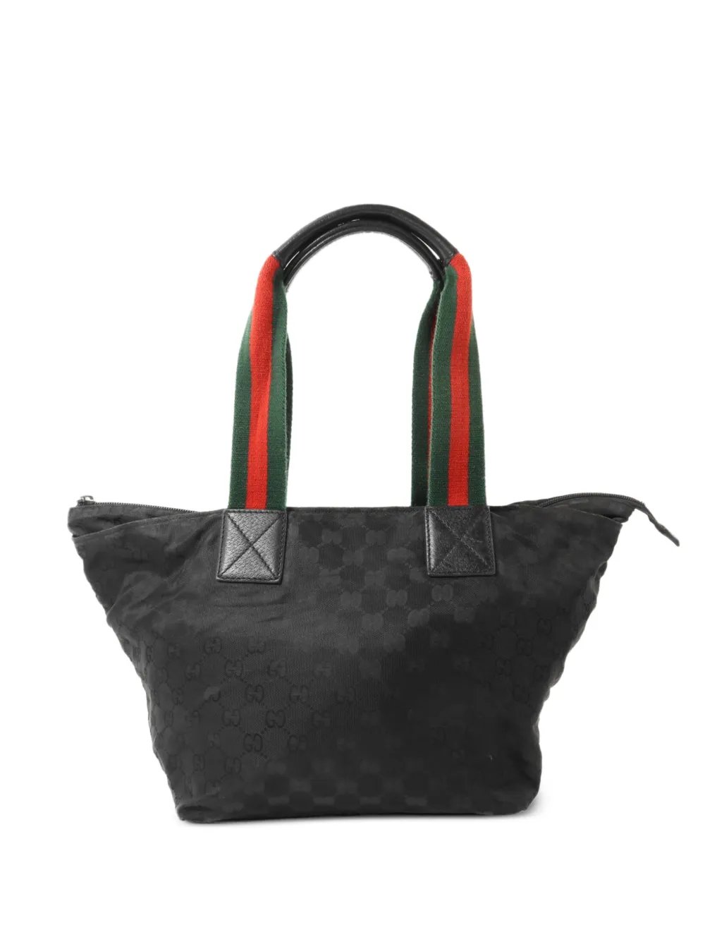 GG Canvas Web-stripe tote bag