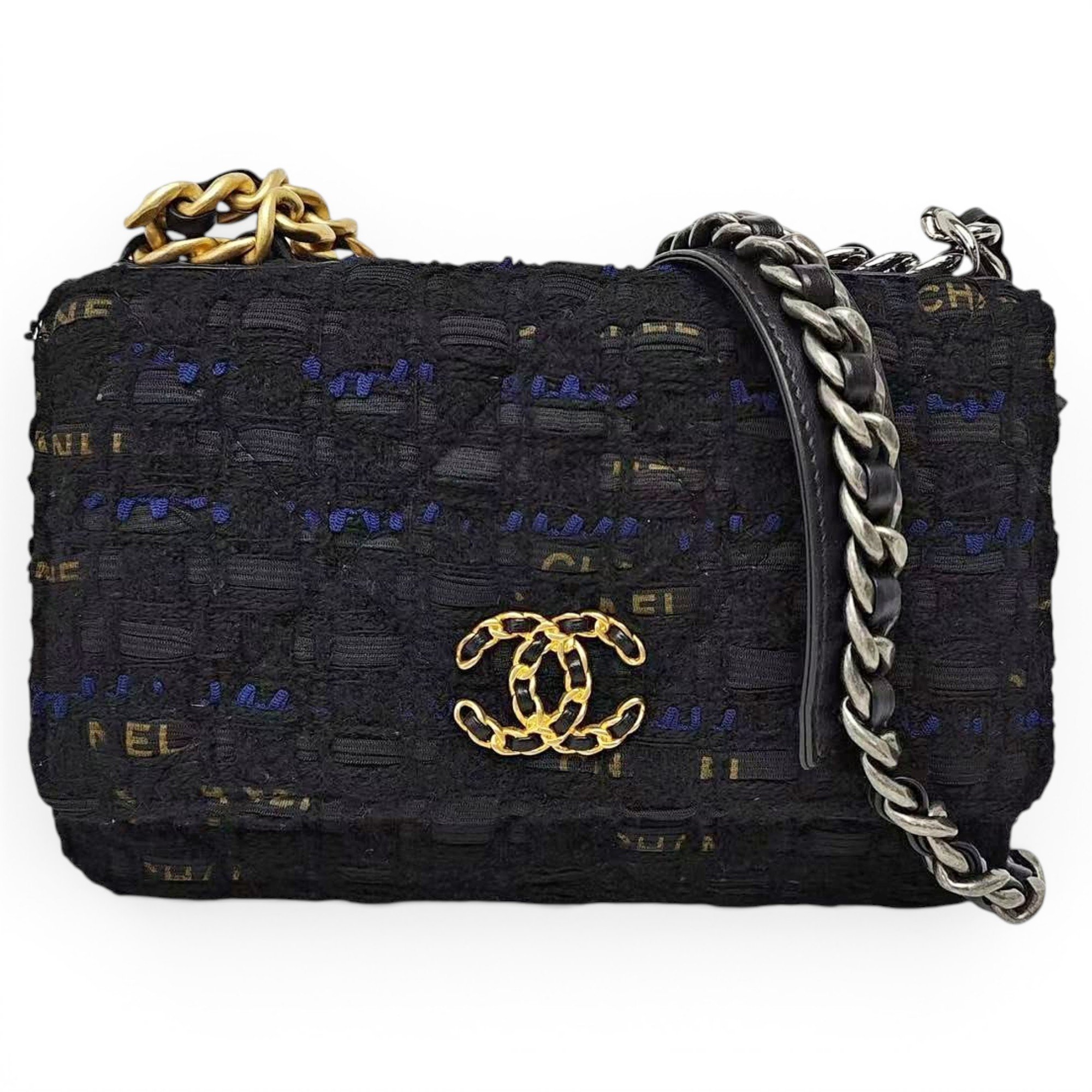 Chanel 19 cloth handbag