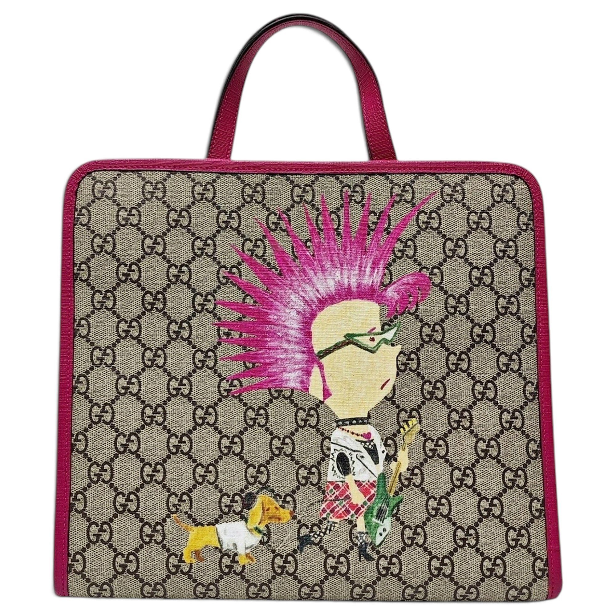 Leather handbag