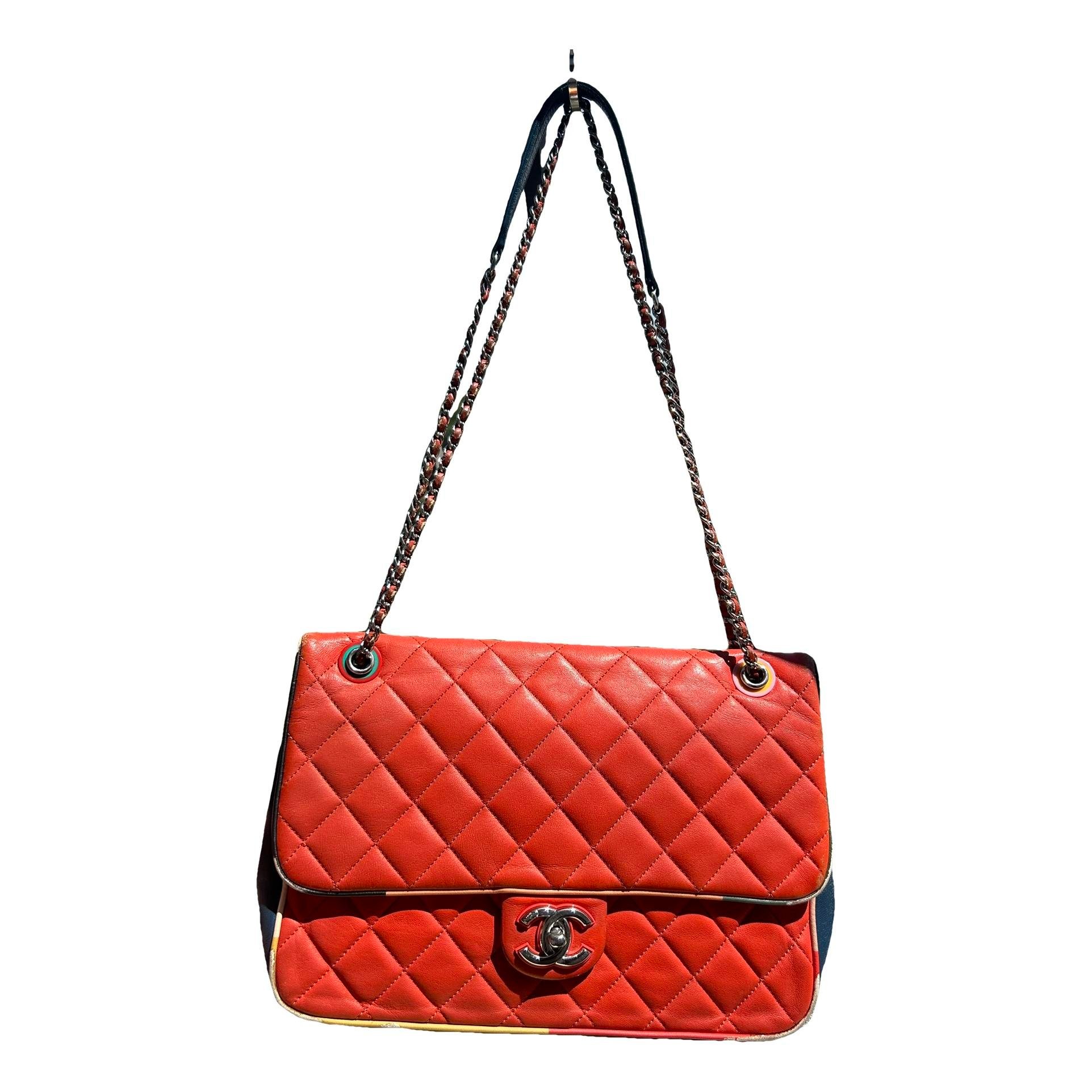 Leather crossbody bag