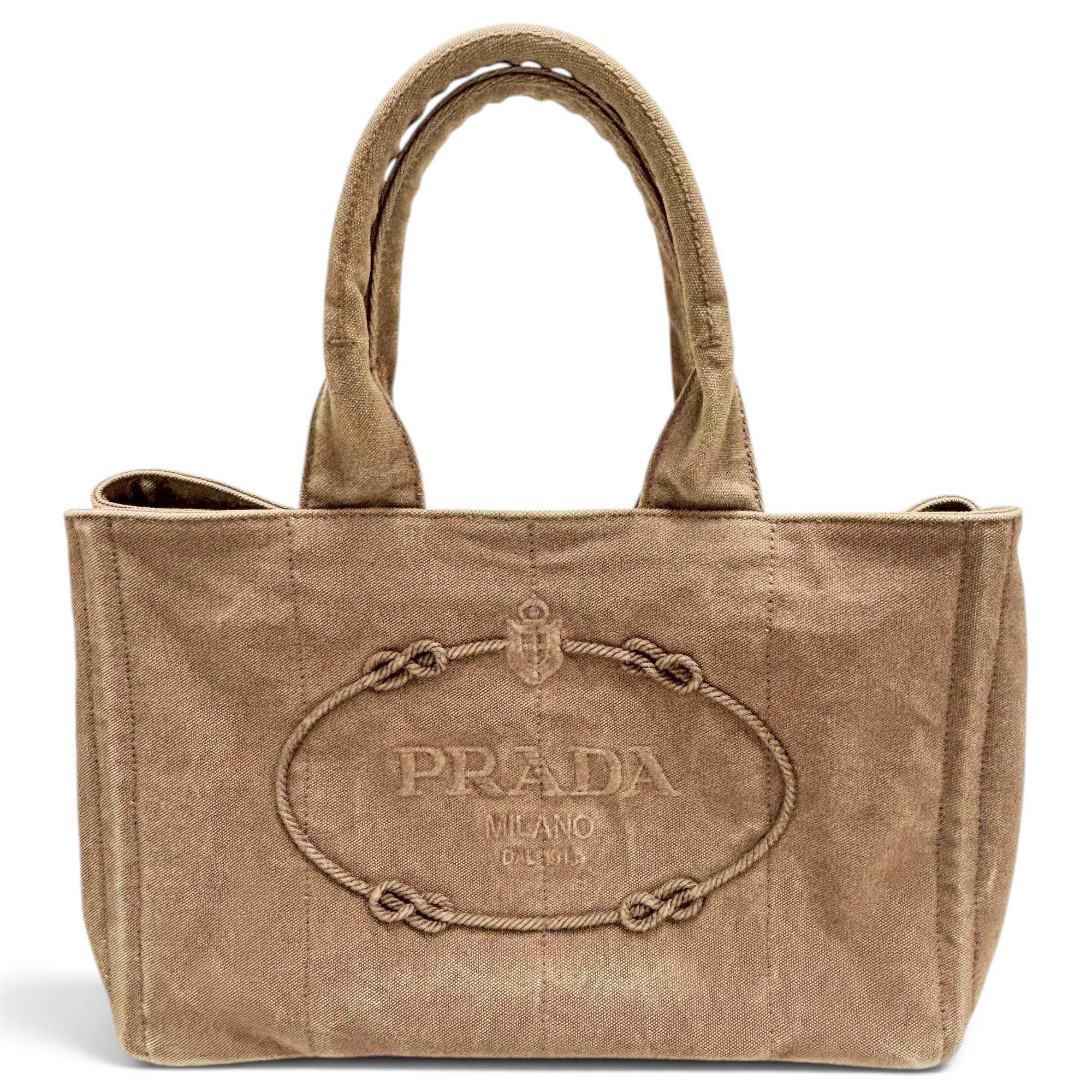Linen handbag