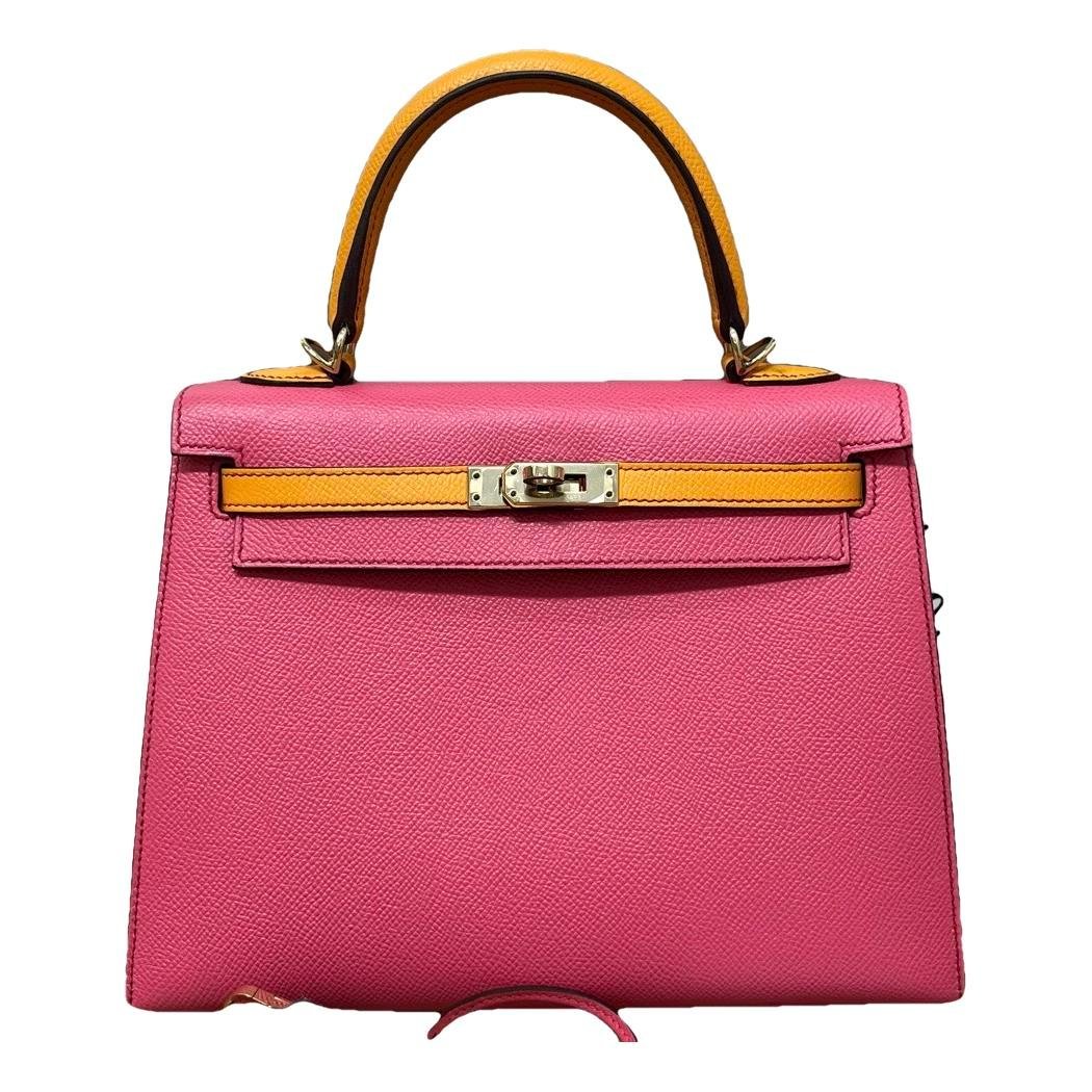 Kelly 25 leather handbag