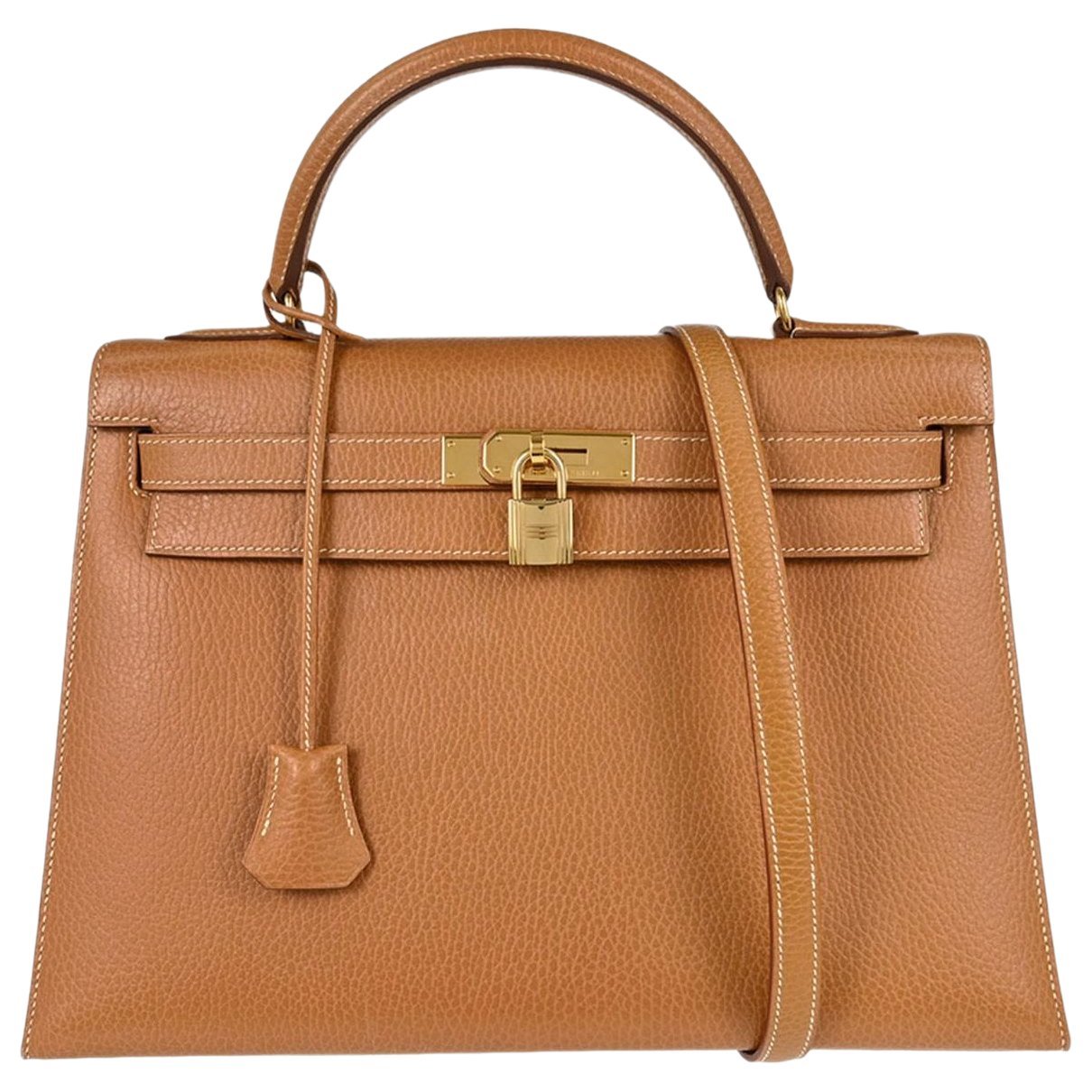 Kelly 32 leather handbag