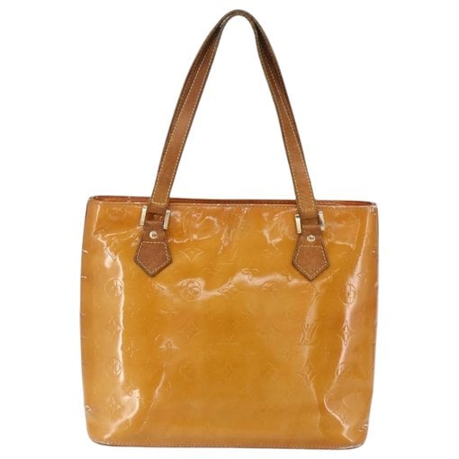 Houston patent leather handbag
