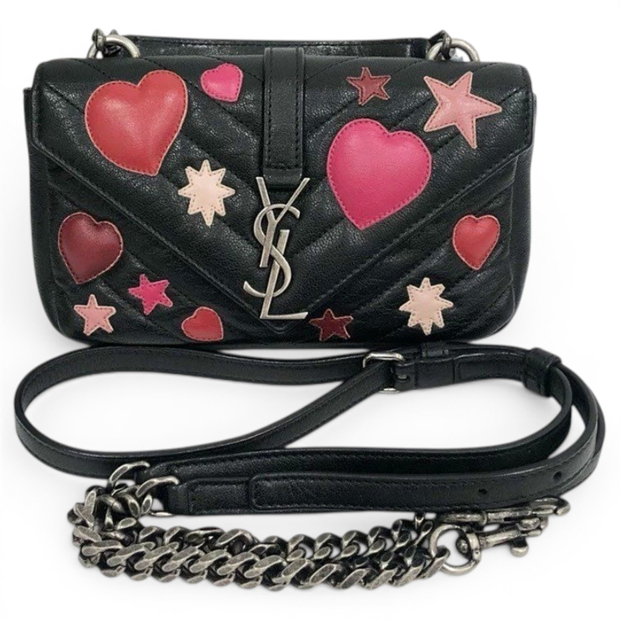 Collége monogramme leather handbag