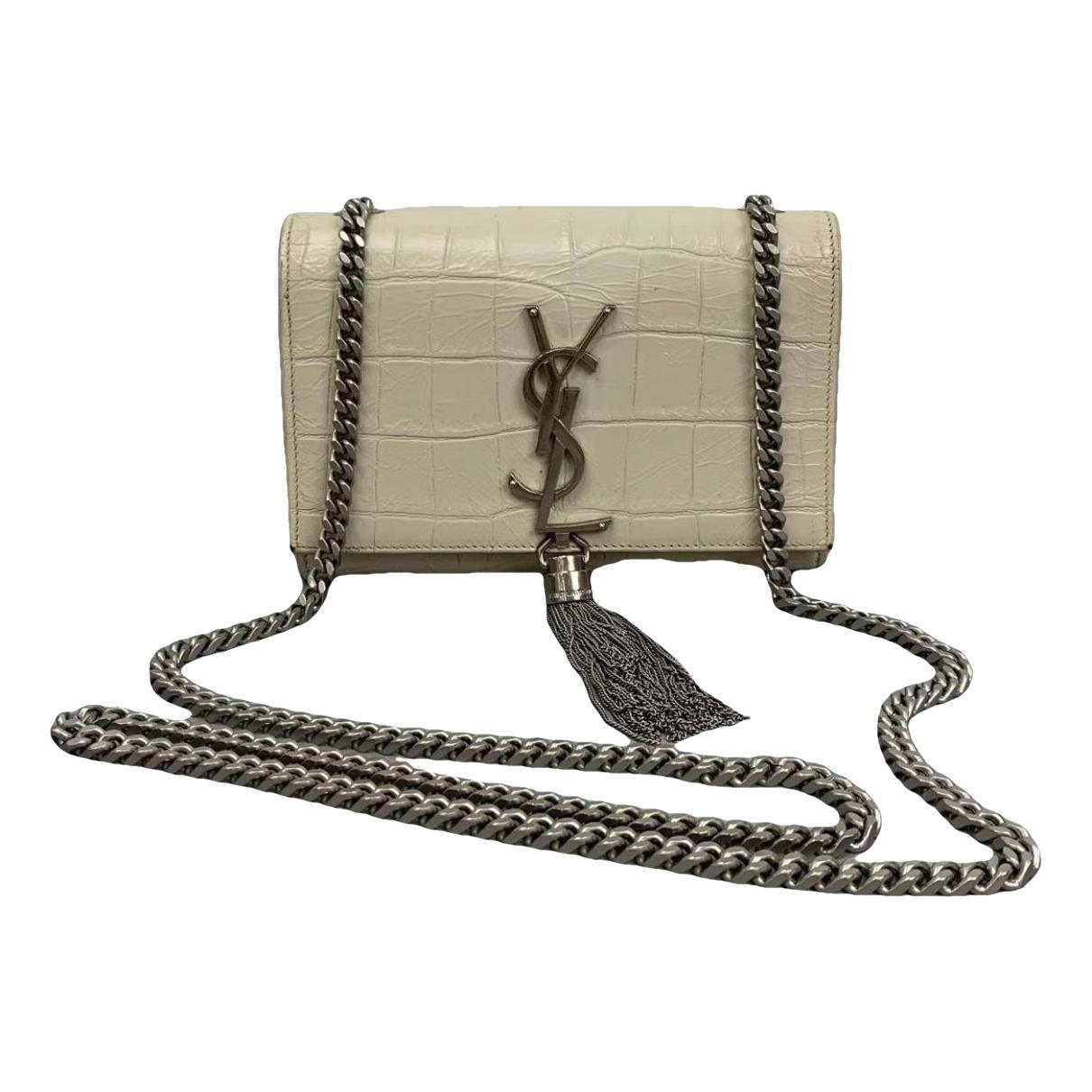 Pompom Kate leather handbag