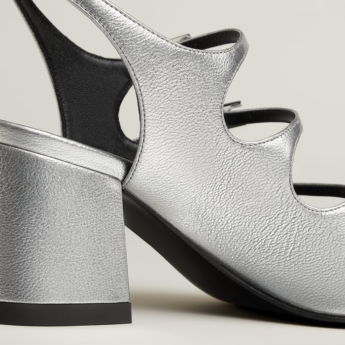 Gris Argenté Midnight 60 Sandal