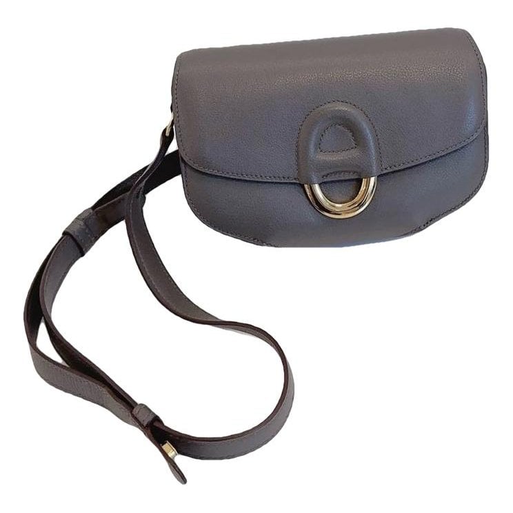 Leather crossbody bag