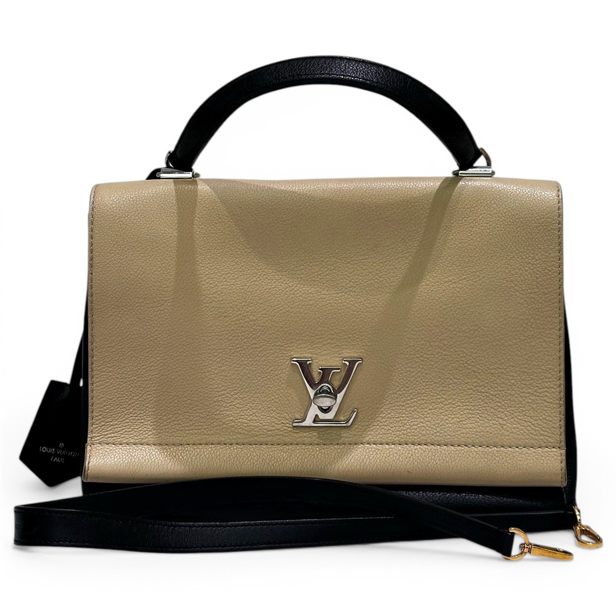 Louis Vuitton Lockme leather handbag