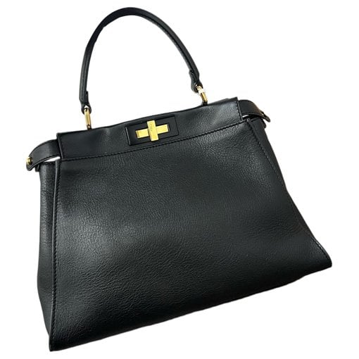 Peekaboo leather handbag