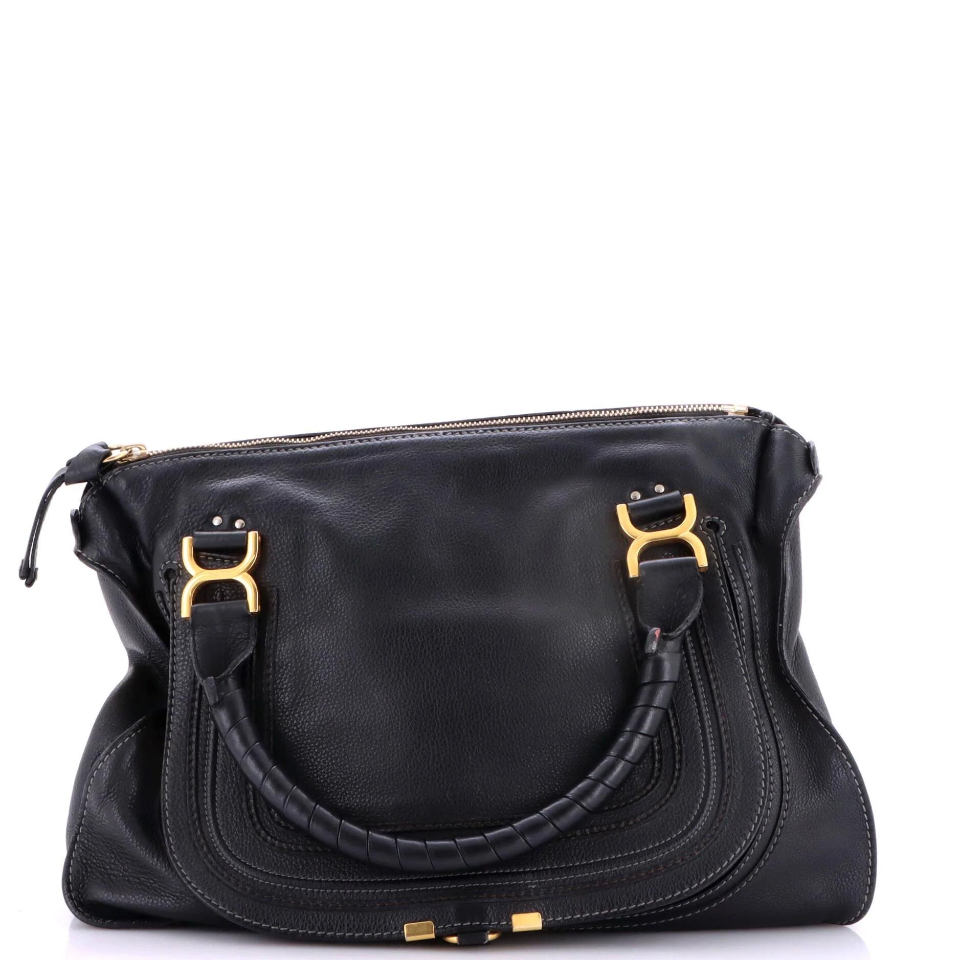 Leather handbag