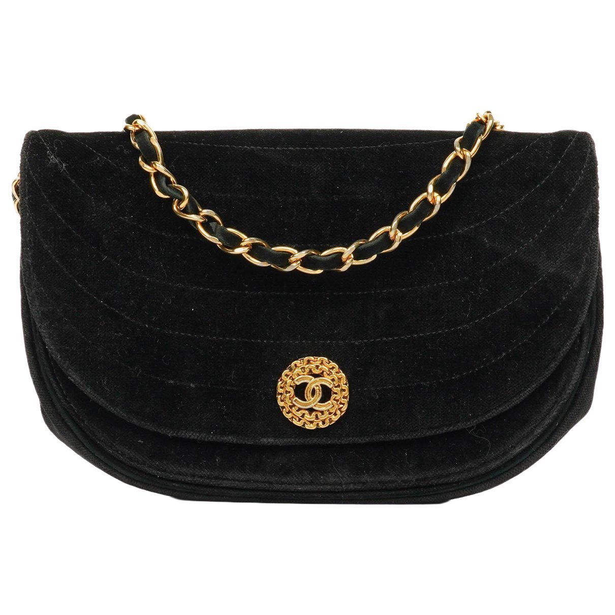 Timeless/Classique velvet handbag