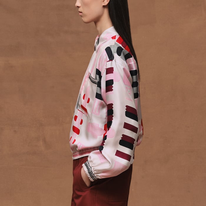 Gris Pierre De Lune "Bride a Bloc" Jacket