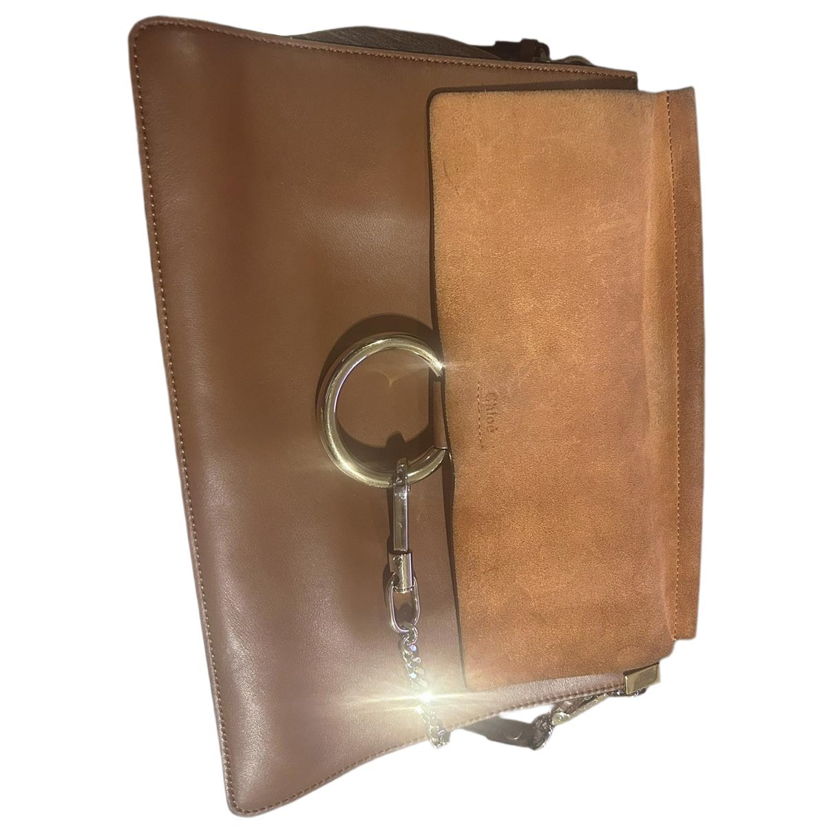 Faye leather handbag