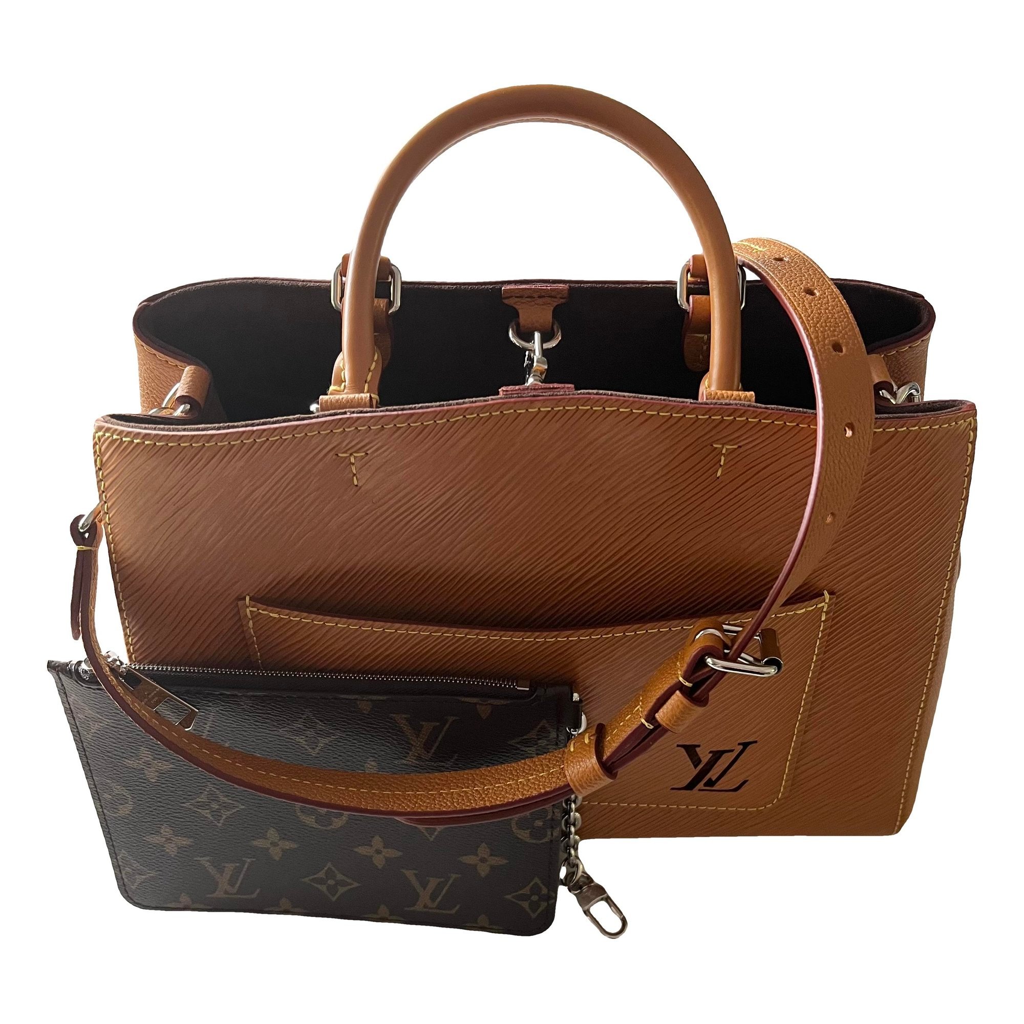 Marelle leather handbag
